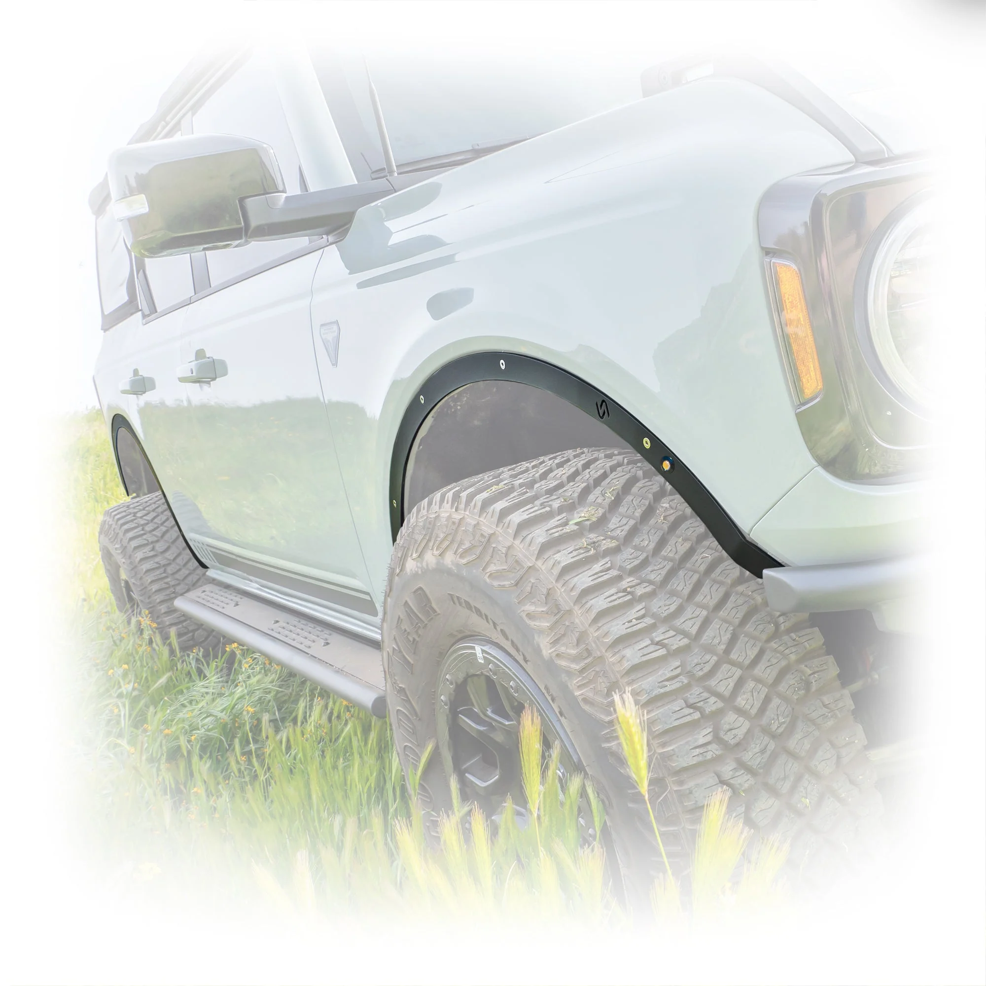 Turn Offroad - 2021+ Bronco Fender Delete w/ Lights