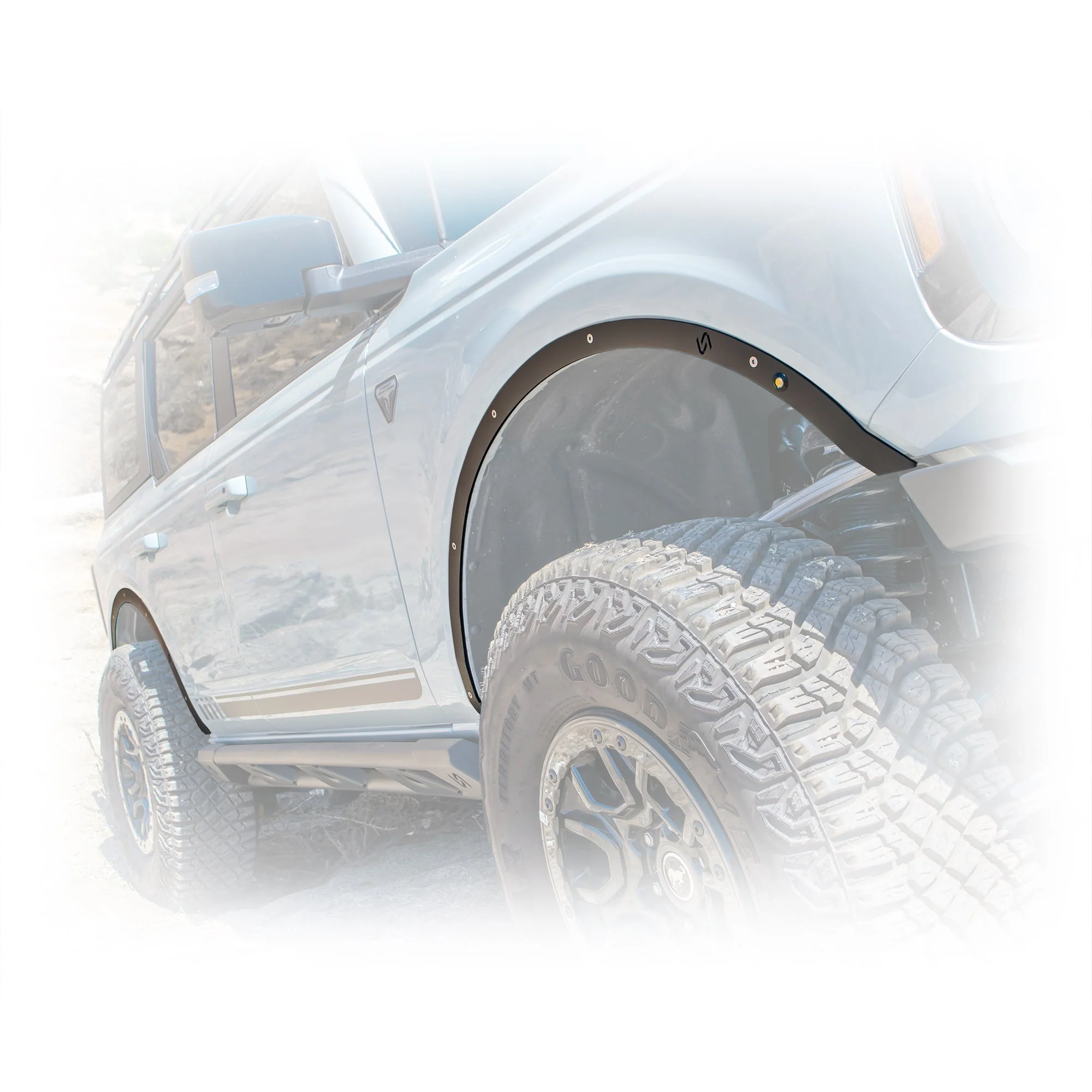 Turn Offroad - 2021+ Bronco Fender Delete w/ Lights - Image 2