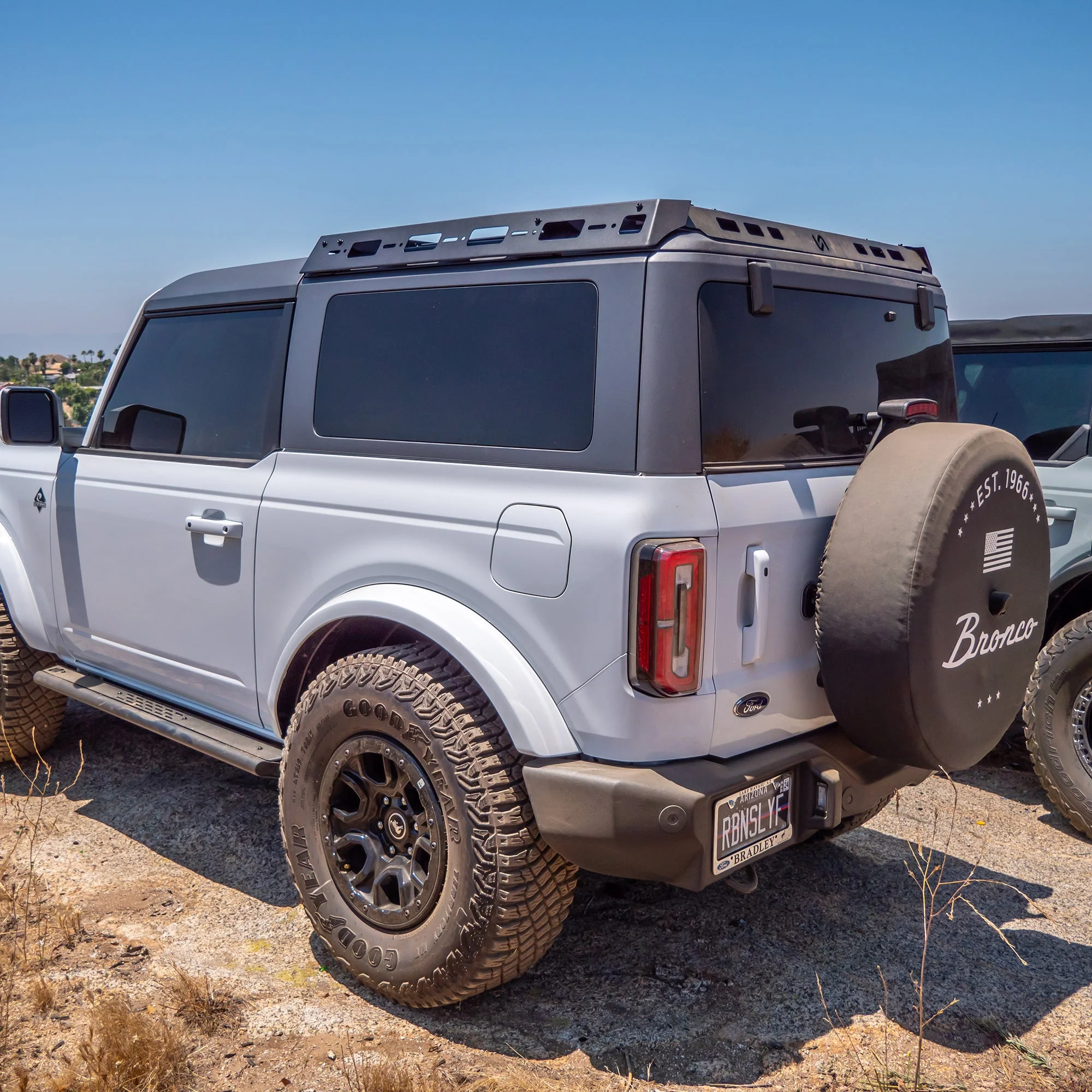 Turn Offroad - 2021+ Ford Bronco 2 Door Hard Top Half Roof Rack - Image 13