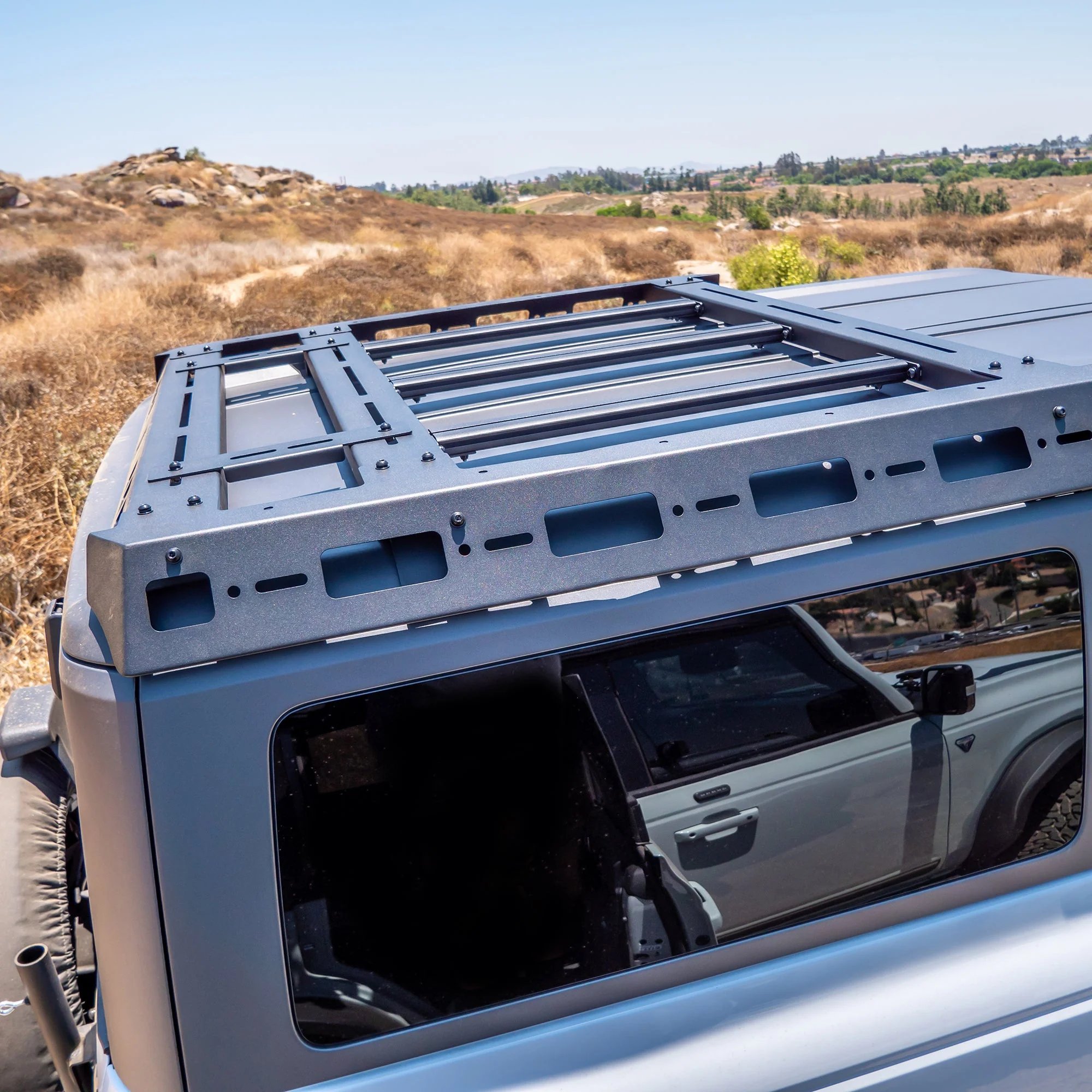 Turn Offroad - 2021+ Ford Bronco 2 Door Hard Top Half Roof Rack - Image 14