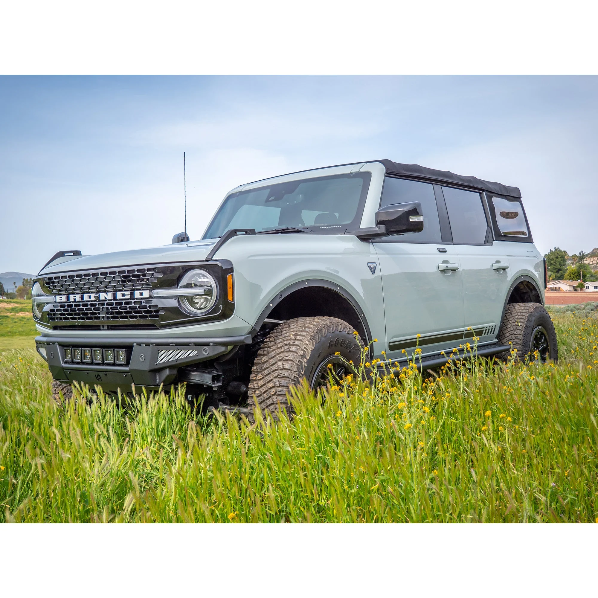 Turn Offroad - 2021+ Ford Bronco Baja Tubular Front Bumper & Skid Plate - Image 10