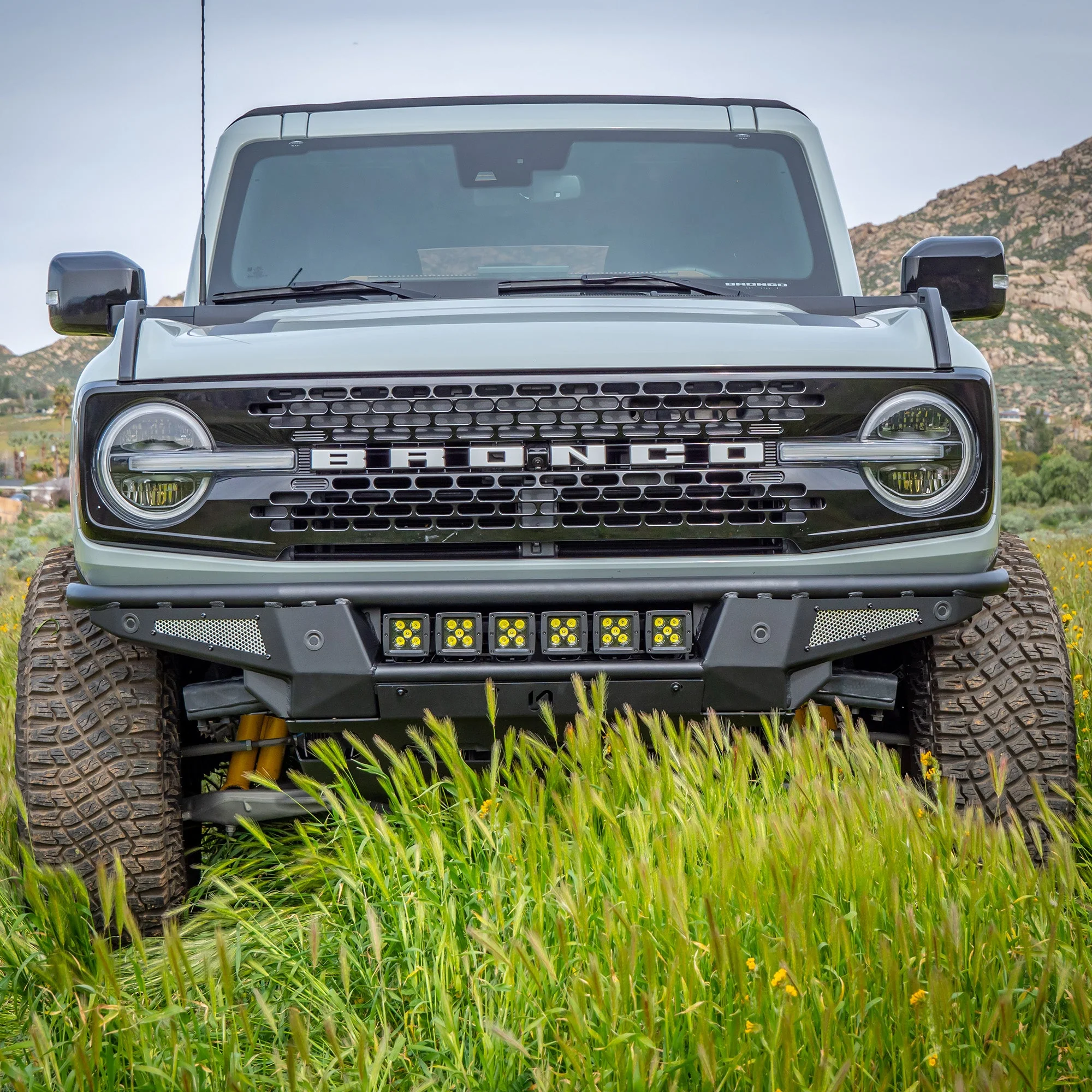 Turn Offroad - 2021+ Ford Bronco Baja Tubular Front Bumper & Skid Plate - Image 9