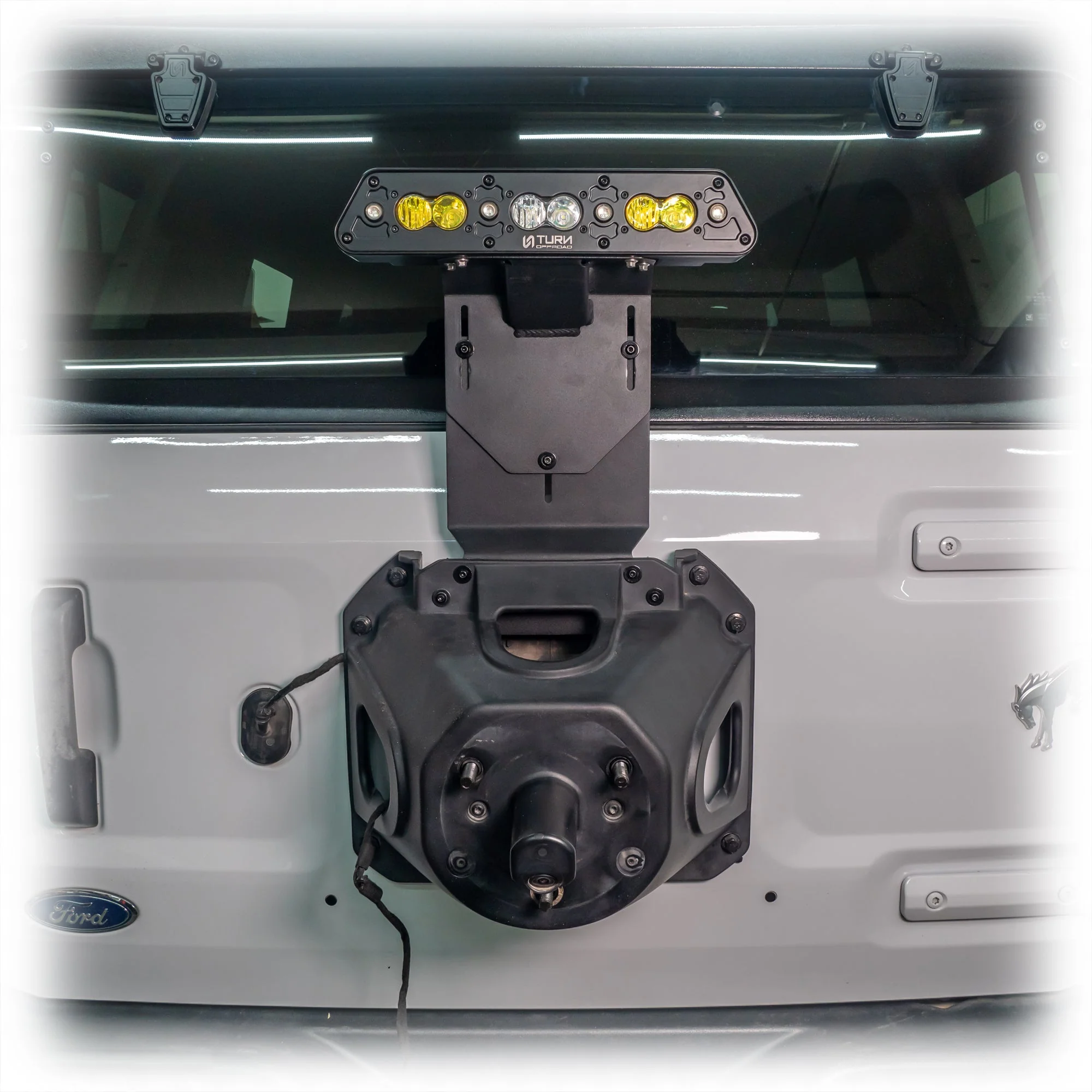 Turn Offroad - 2021+ Ford Bronco Billet Chase Light / 3rd Brake Light - Image 3
