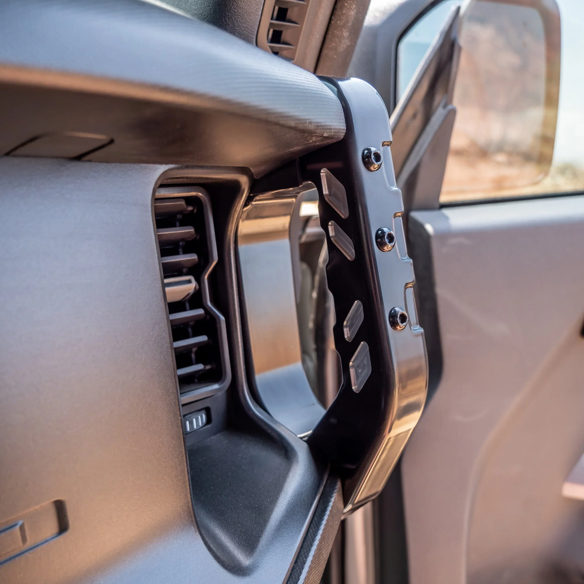 Turn Offroad - 2021+ Ford Bronco Billet Dash Side Handles -Pair - Image 3