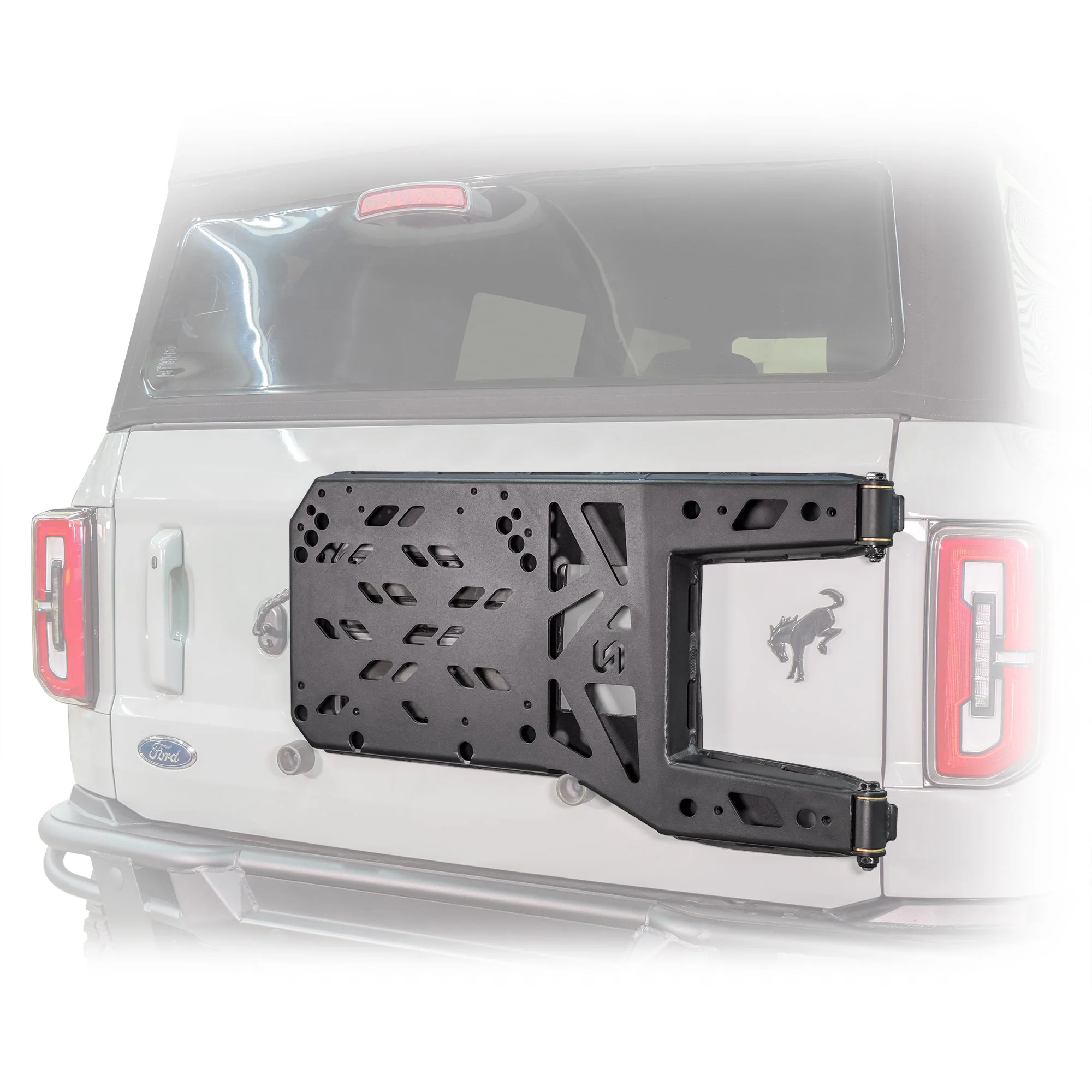 Turn Offroad - 2021+ Ford Bronco HD Tire Carrier Tailgate Reinforcement