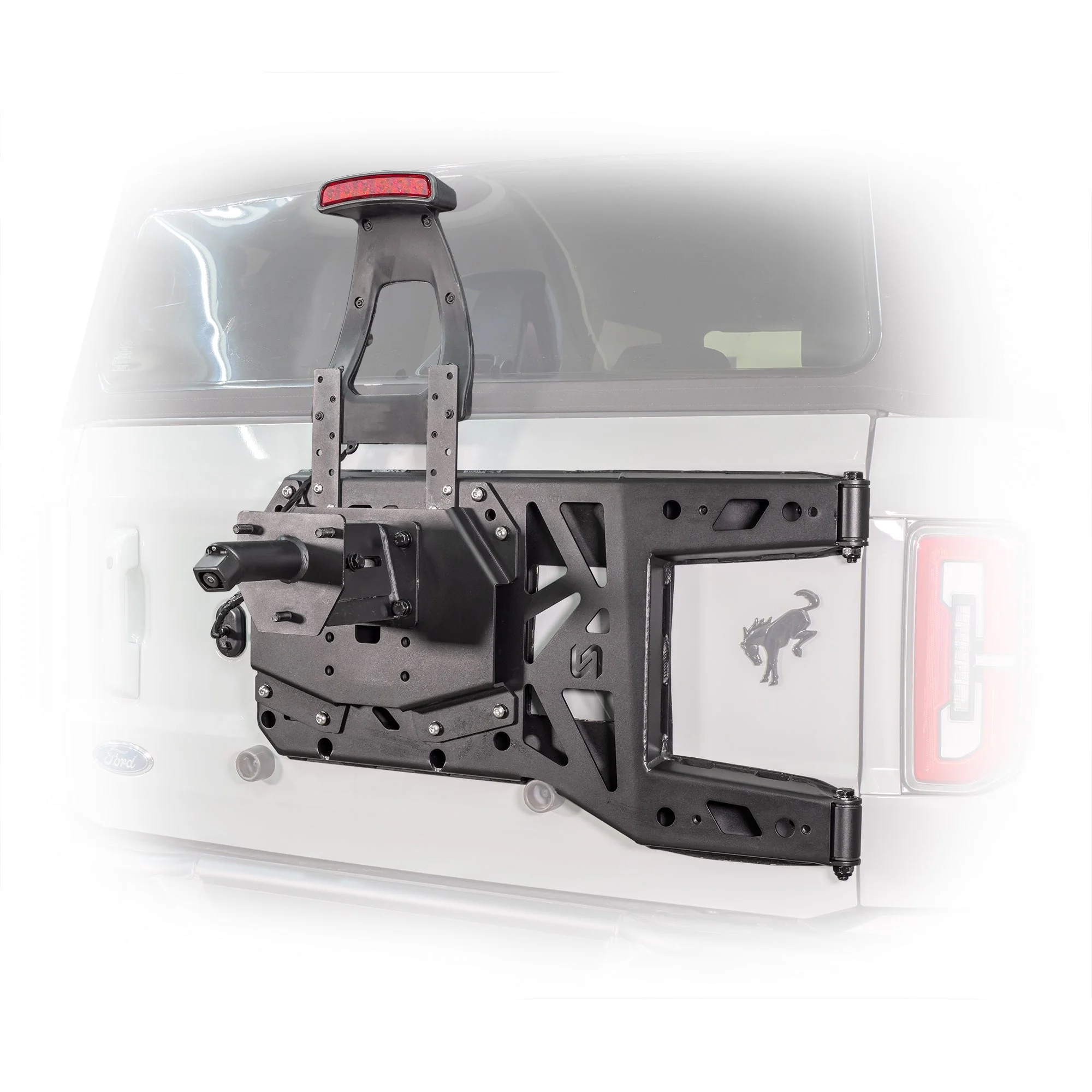 Turn Offroad - 2021+ Ford Bronco HD Tire Carrier Tailgate Reinforcement - Image 2