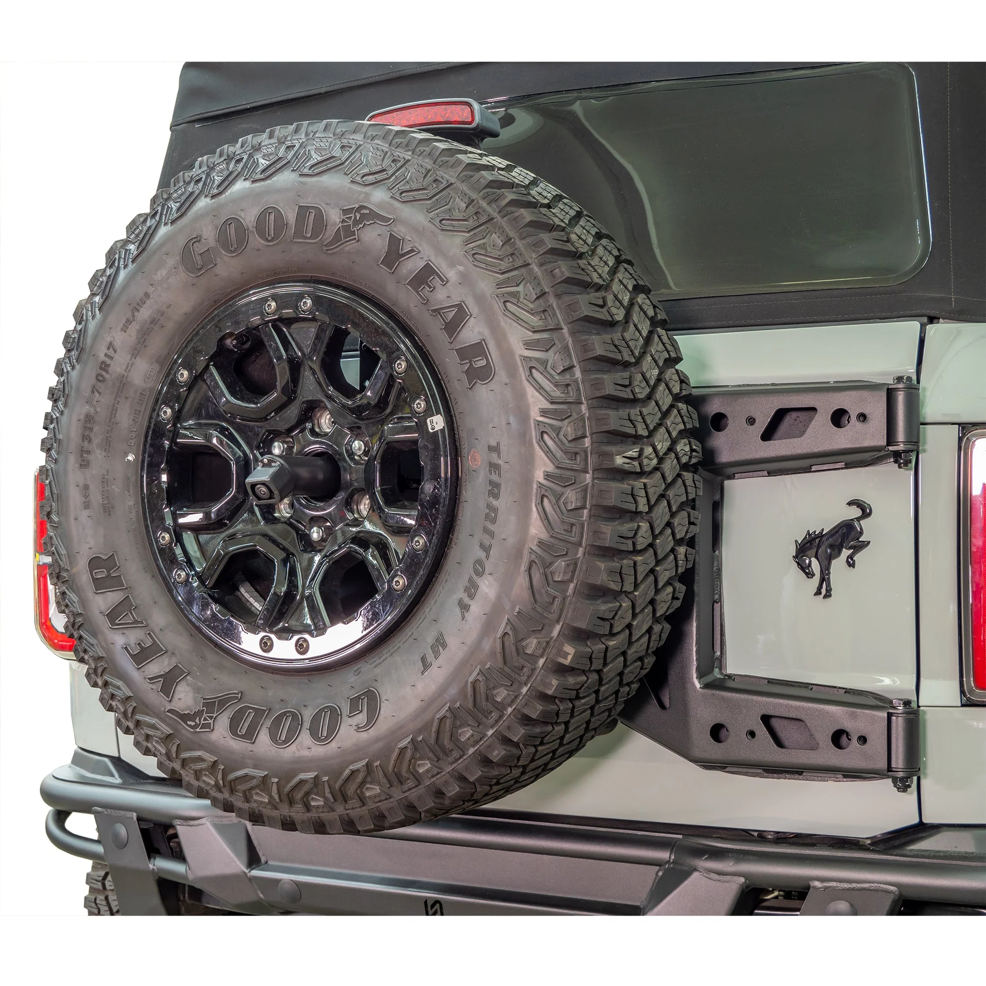 Turn Offroad - 2021+ Ford Bronco HD Tire Carrier Tailgate Reinforcement - Image 3