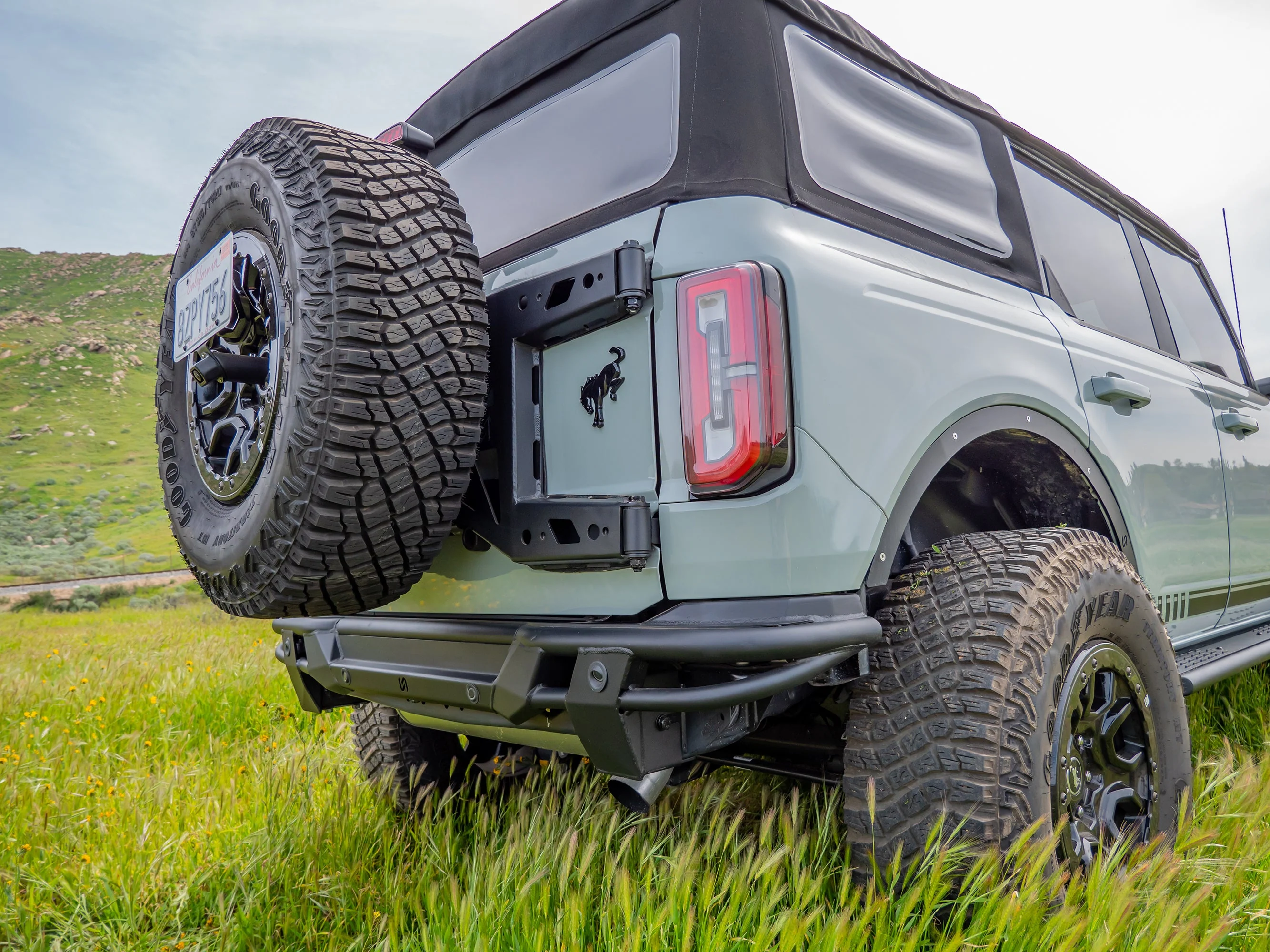 Turn Offroad - 2021+ Ford Bronco HD Tire Carrier Tailgate Reinforcement - Image 6