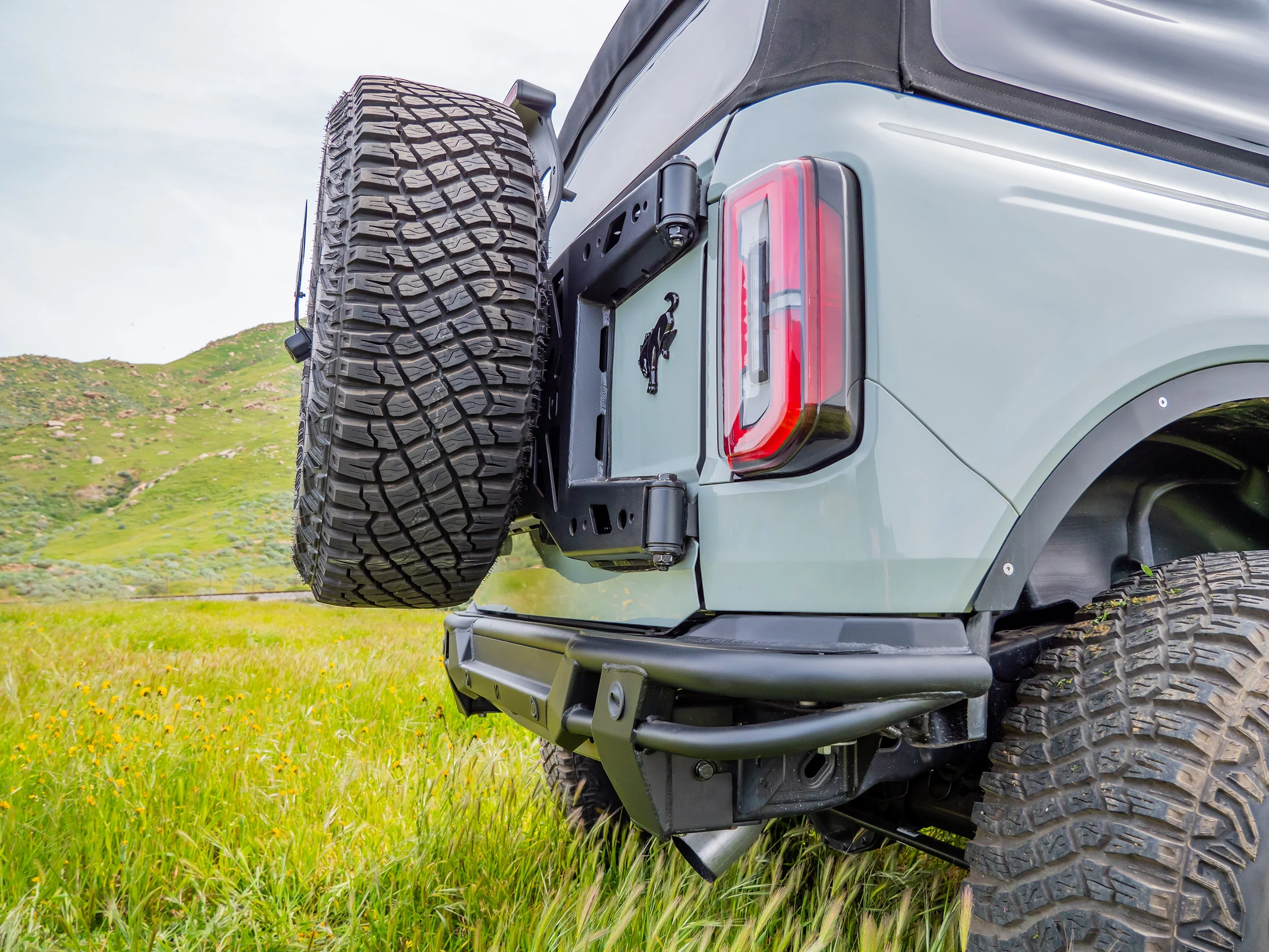 Turn Offroad - 2021+ Ford Bronco HD Tire Carrier Tailgate Reinforcement - Image 7