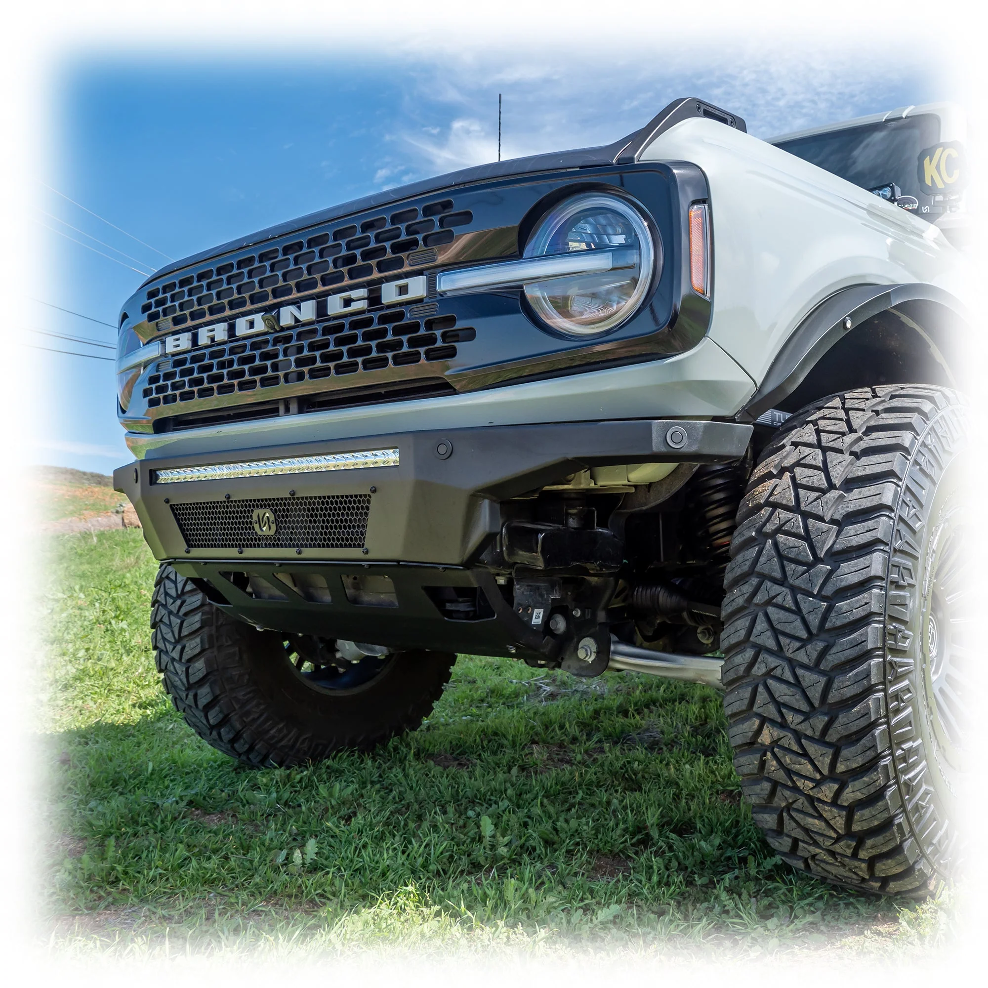 Turn Offroad - 2021+ Ford Bronco Hyperlyte Front Bumper & Skid Plate - Image 3