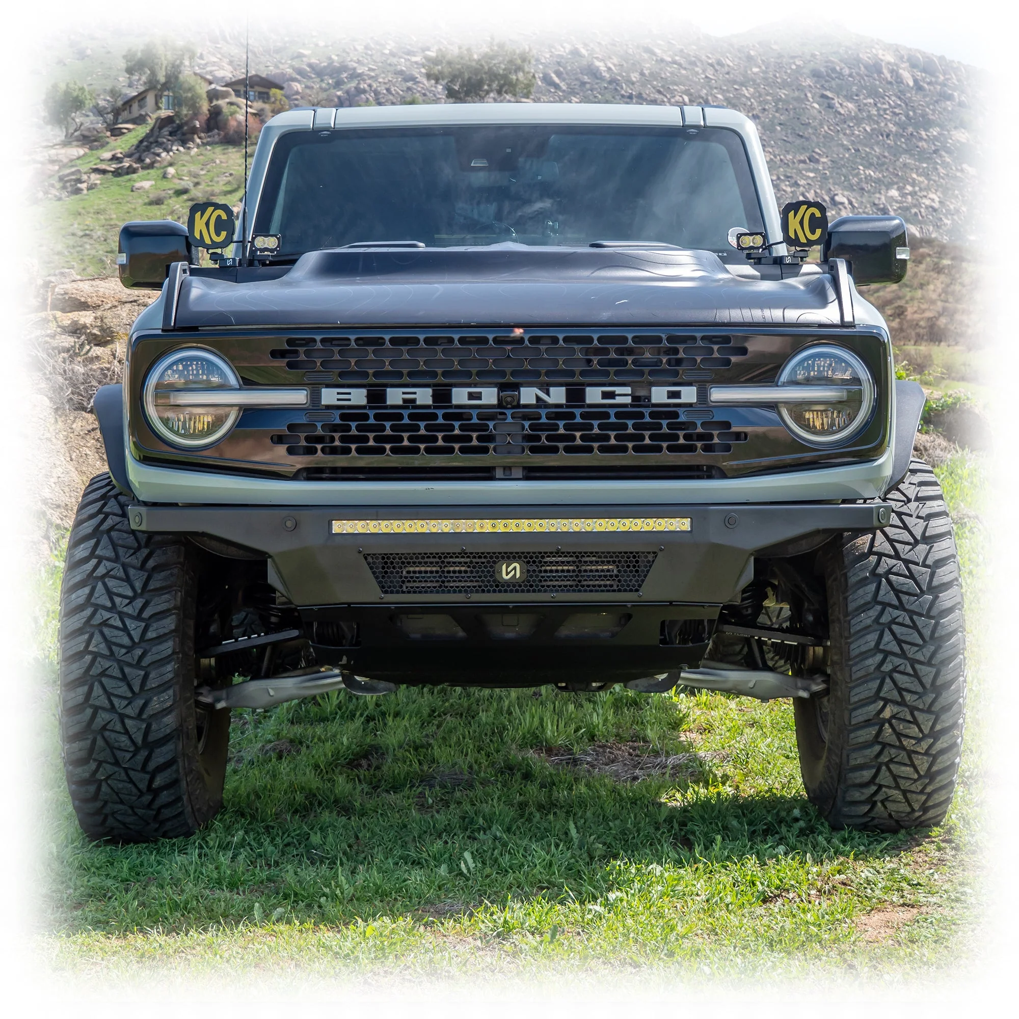 Turn Offroad - 2021+ Ford Bronco Hyperlyte Front Bumper & Skid Plate - Image 6