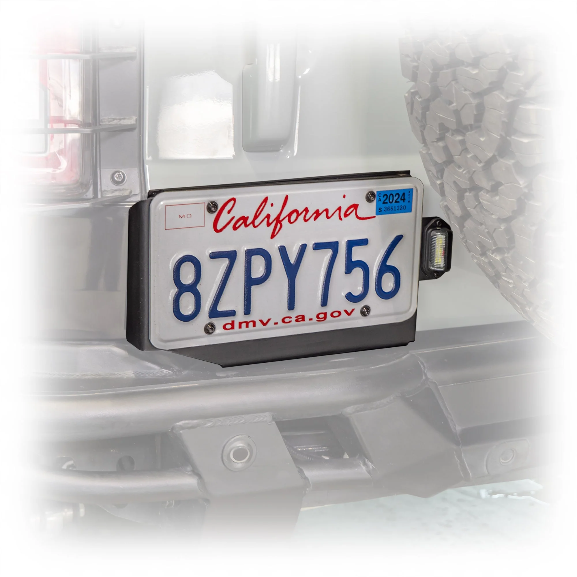 Turn Offroad - 2021+ Ford Bronco License Plate Relocation Bracket