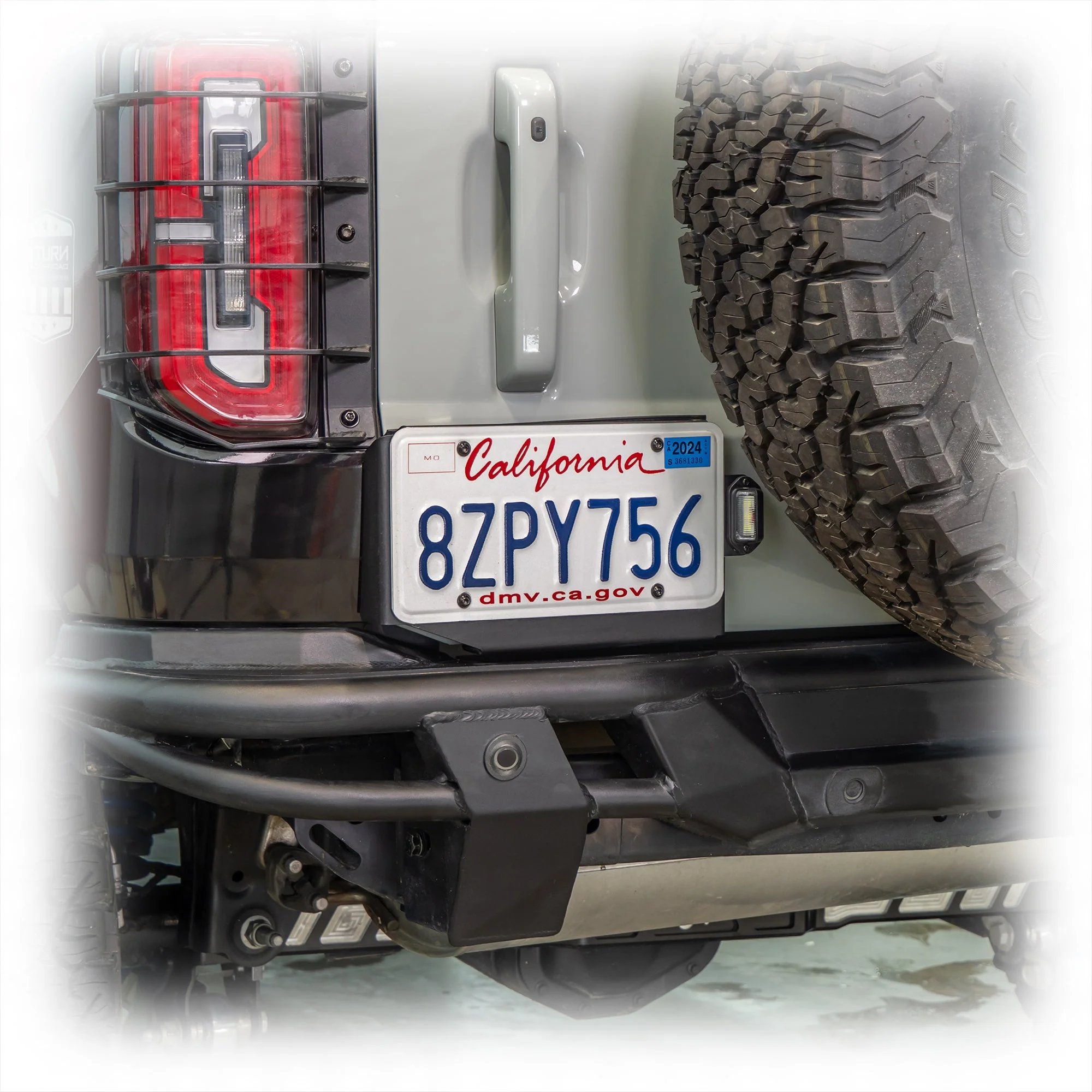 Turn Offroad - 2021+ Ford Bronco License Plate Relocation Bracket - Image 5