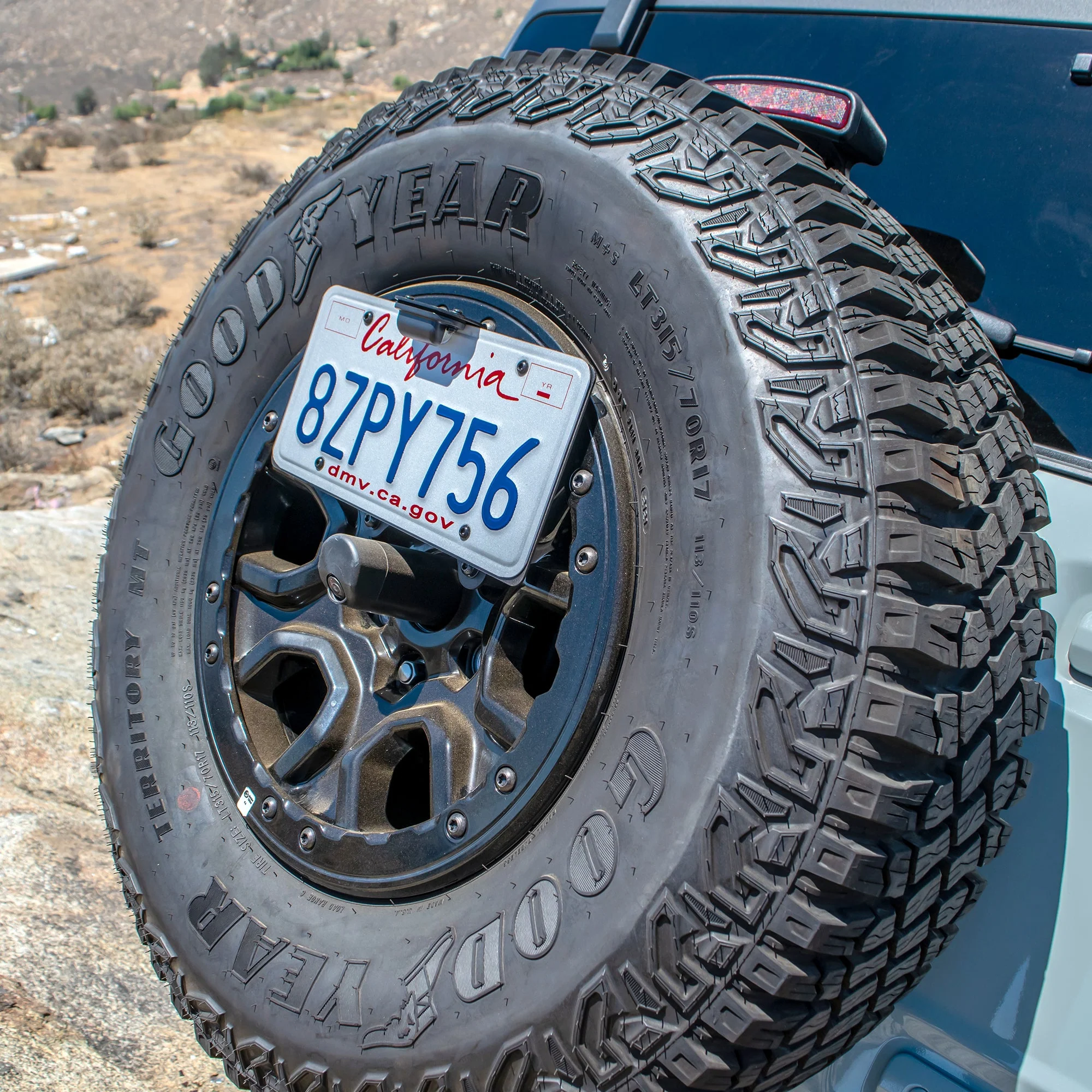 Turn Offroad - 2021+ Ford Bronco License Plate Relocation Bracket - Image 3