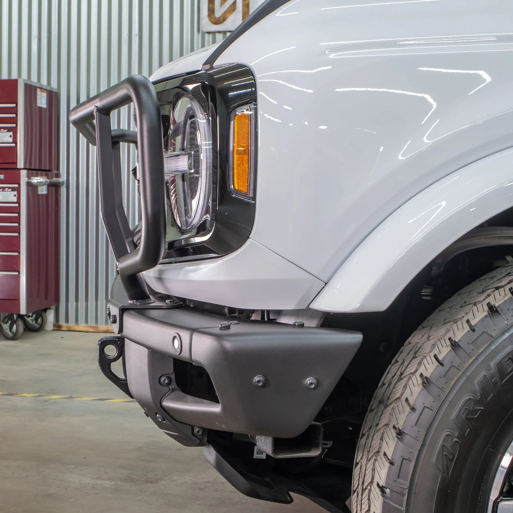 Turn Offroad - 2021+ Ford Bronco OEM Modular Bumper Grill Guard - Image 4