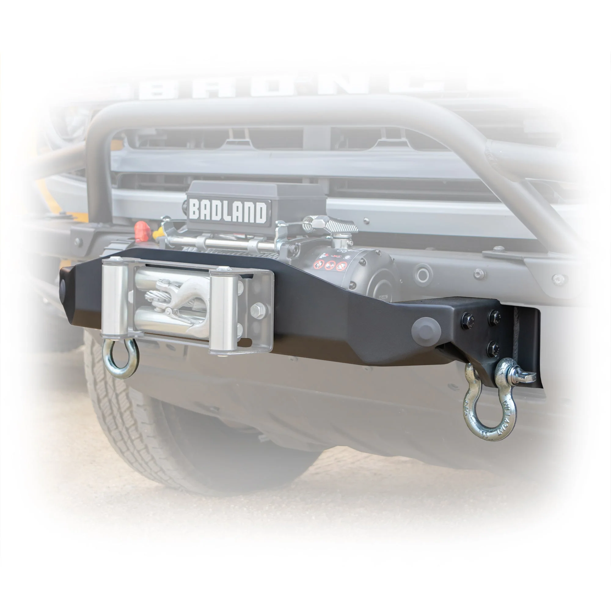 Turn Offroad - 2021+ Ford Bronco OEM Modular Bumper / Raptor Winch Plate