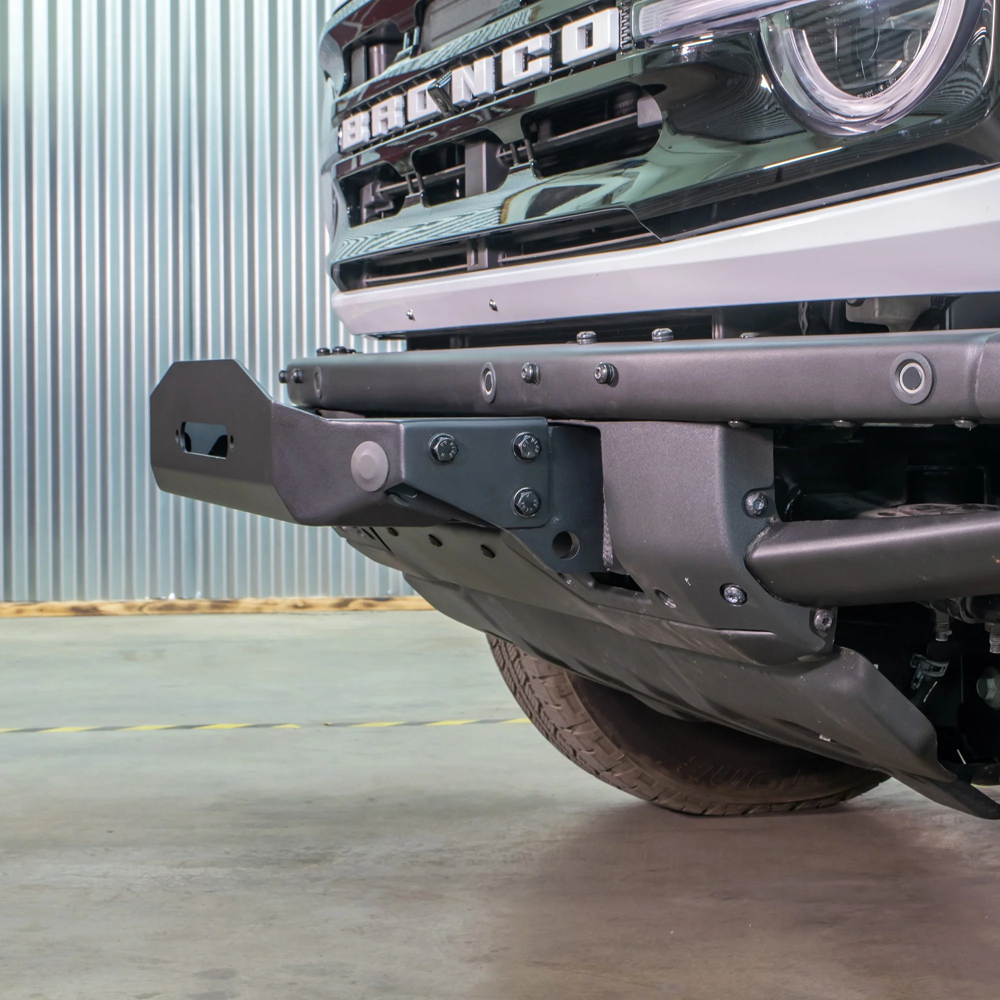Turn Offroad - 2021+ Ford Bronco OEM Modular Bumper / Raptor Winch Plate - Image 4