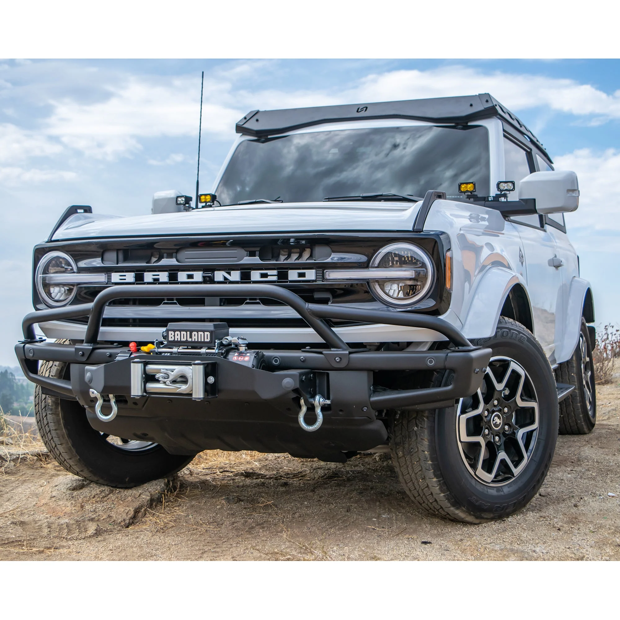 Turn Offroad - 2021+ Ford Bronco OEM Modular Bumper / Raptor Winch Plate - Image 5