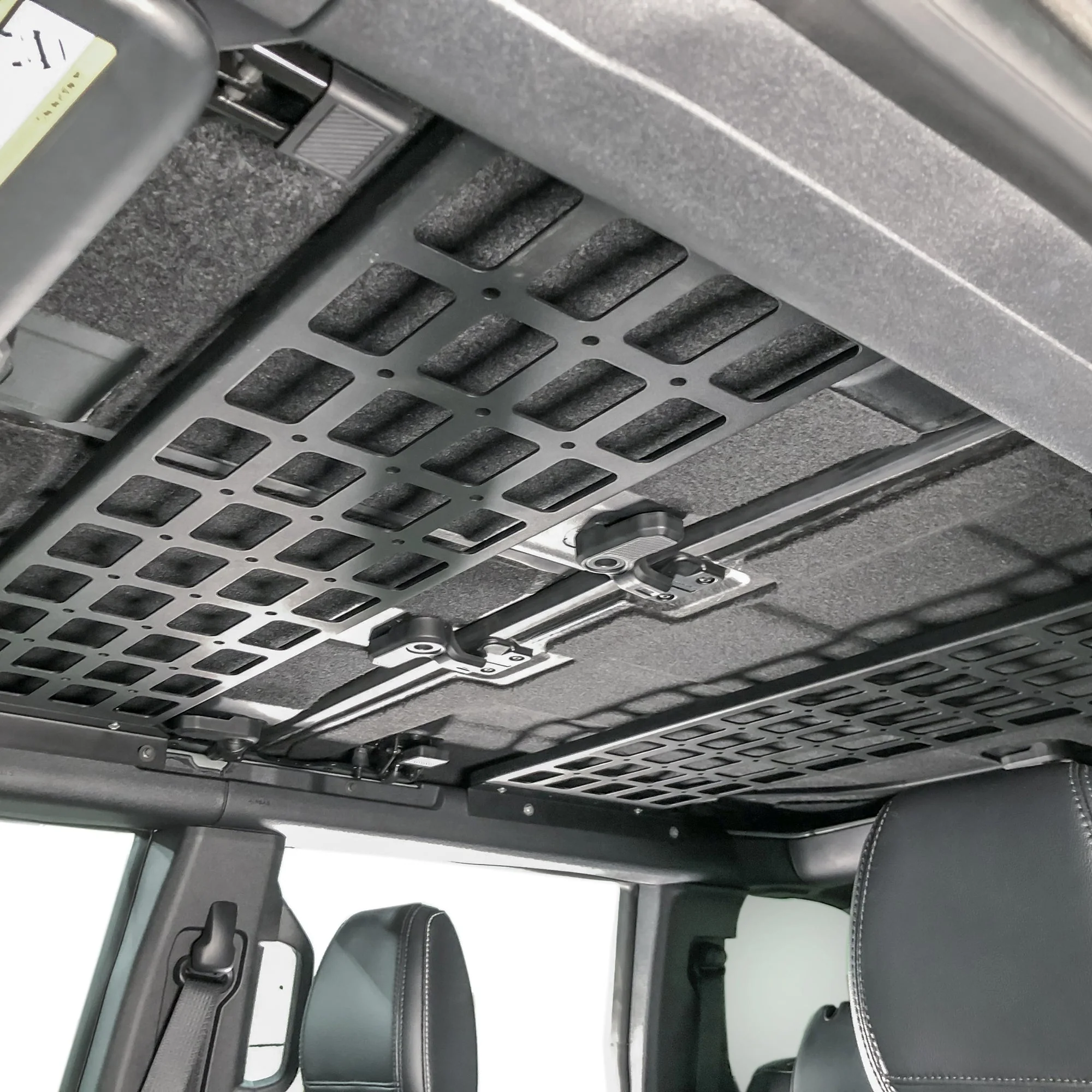 Turn Offroad - 2021+ Ford Bronco Overhead Molle Panel Storage Kit
