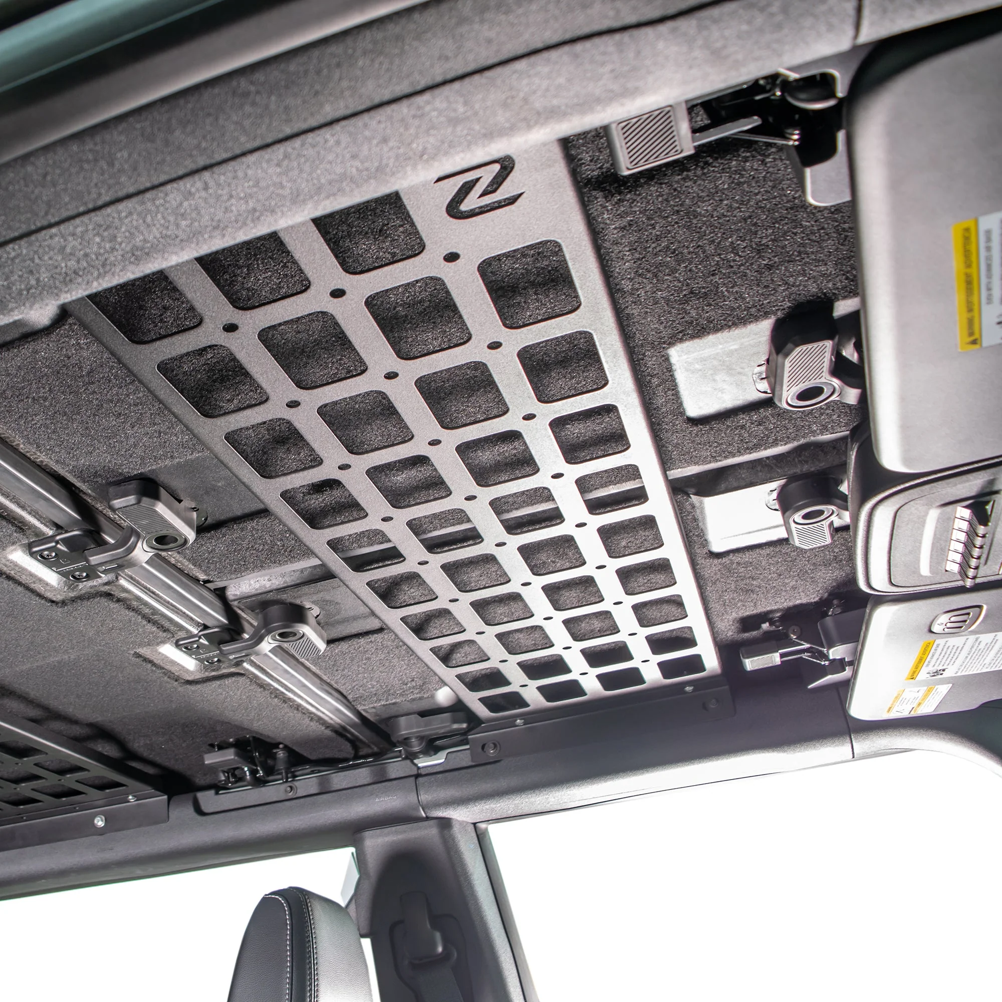 Turn Offroad - 2021+ Ford Bronco Overhead Molle Panel Storage Kit - Image 11