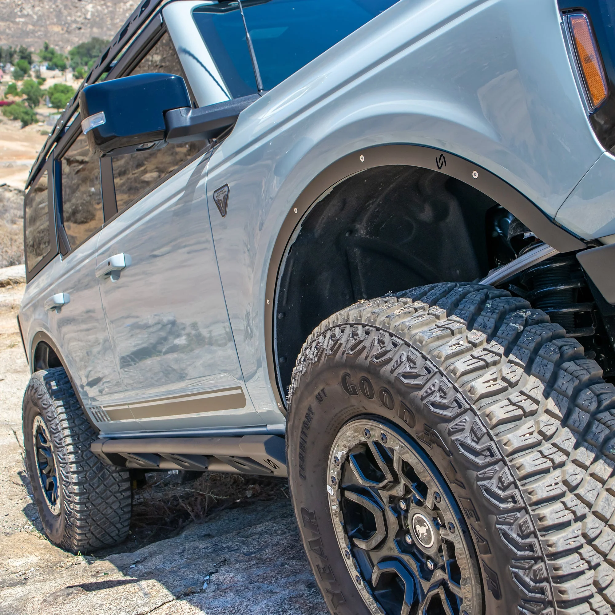 Turn Offroad - 2021+ Ford Bronco Rock Sliders 4-Door - Image 14