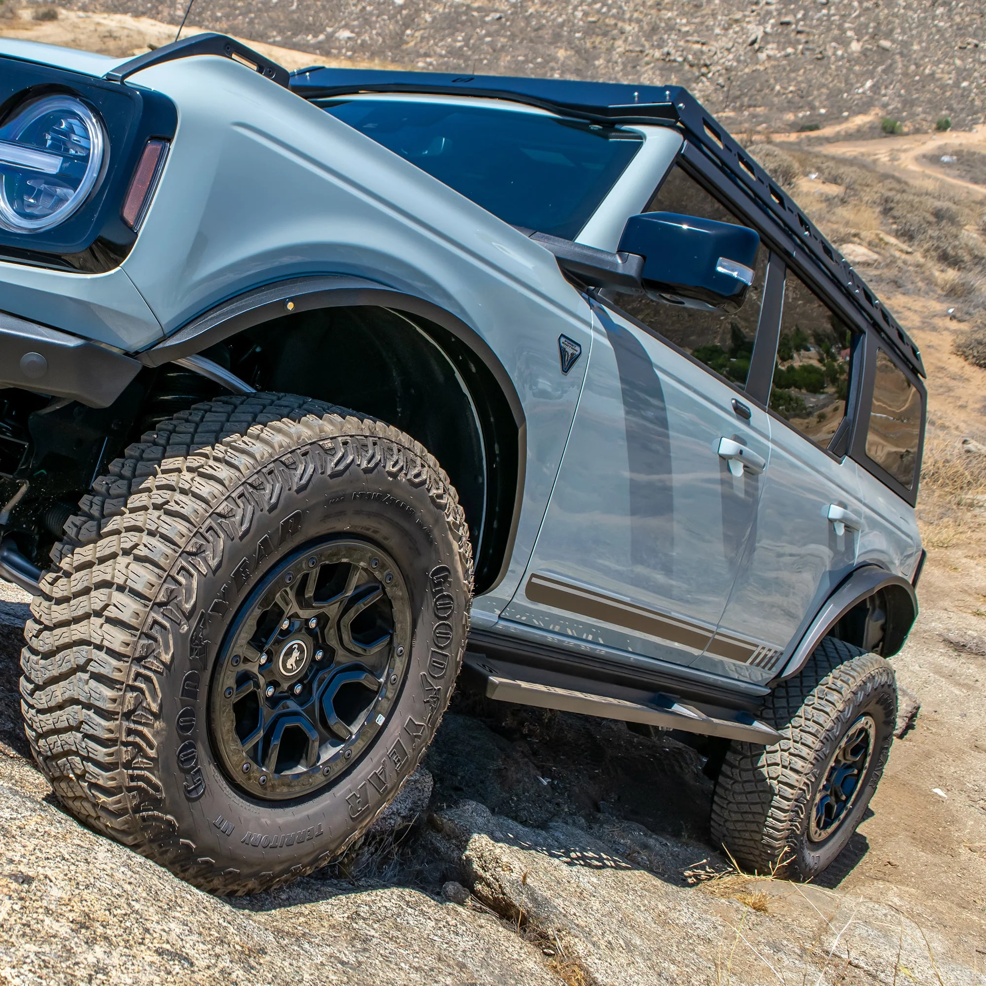 Turn Offroad - 2021+ Ford Bronco Steel Fender Flares Kit w/ Marker Lights - Image 11