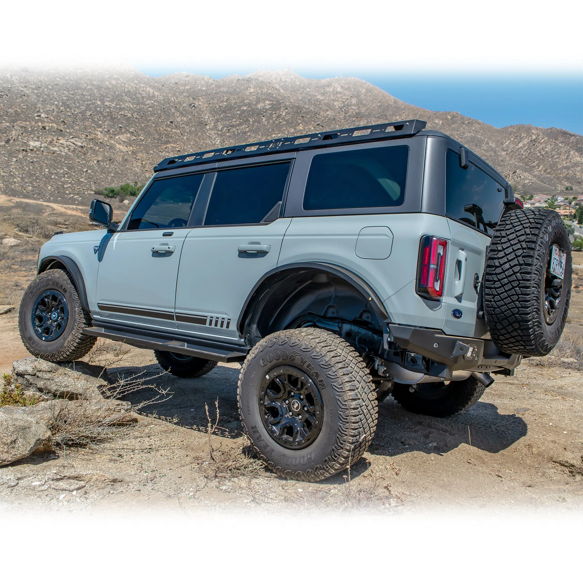 Turn Offroad - 2021+ Ford Bronco Steel Fender Flares Kit w/ Marker Lights - Image 13