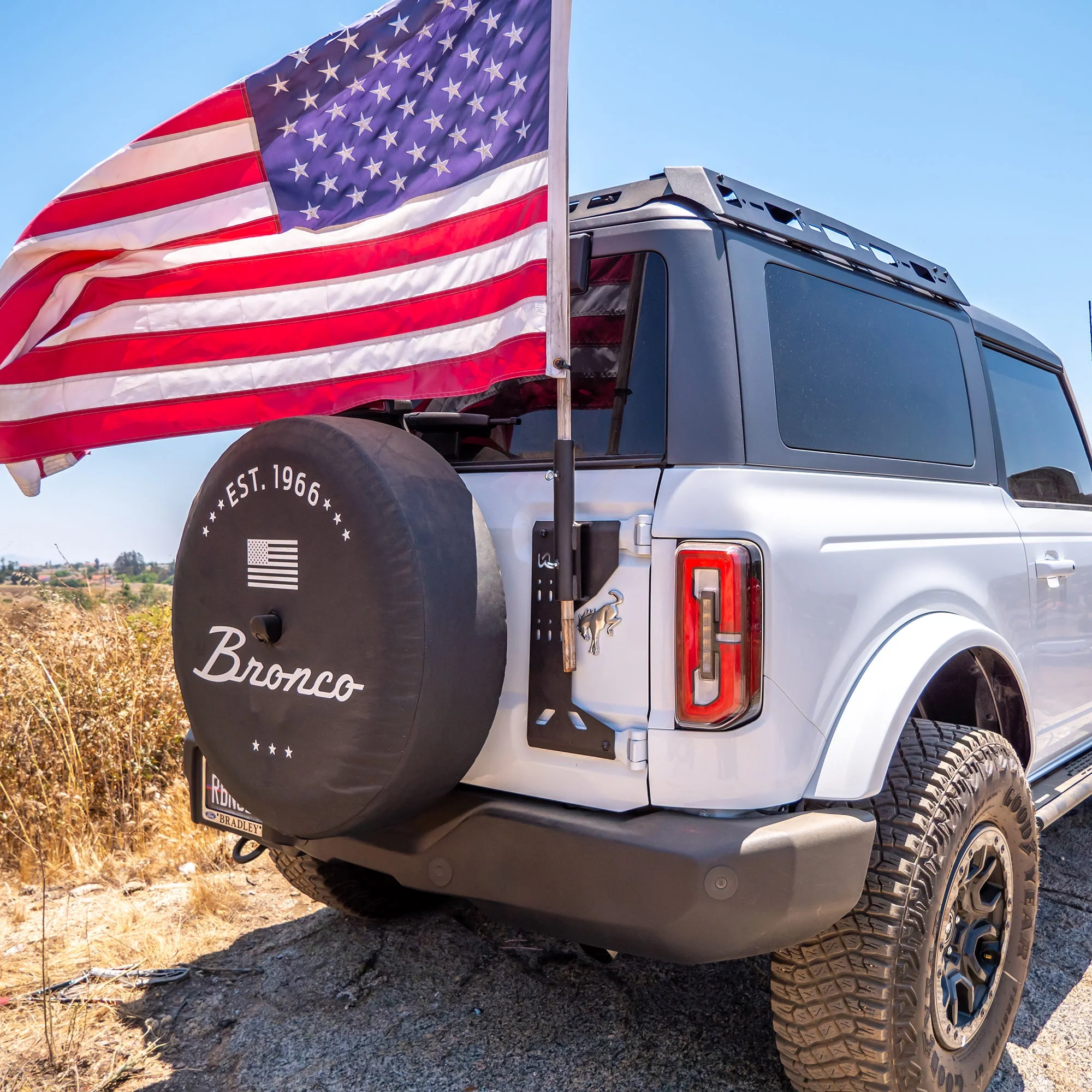Turn Offroad - 2021+ Ford Bronco Tailgate Flag Mount - Image 9