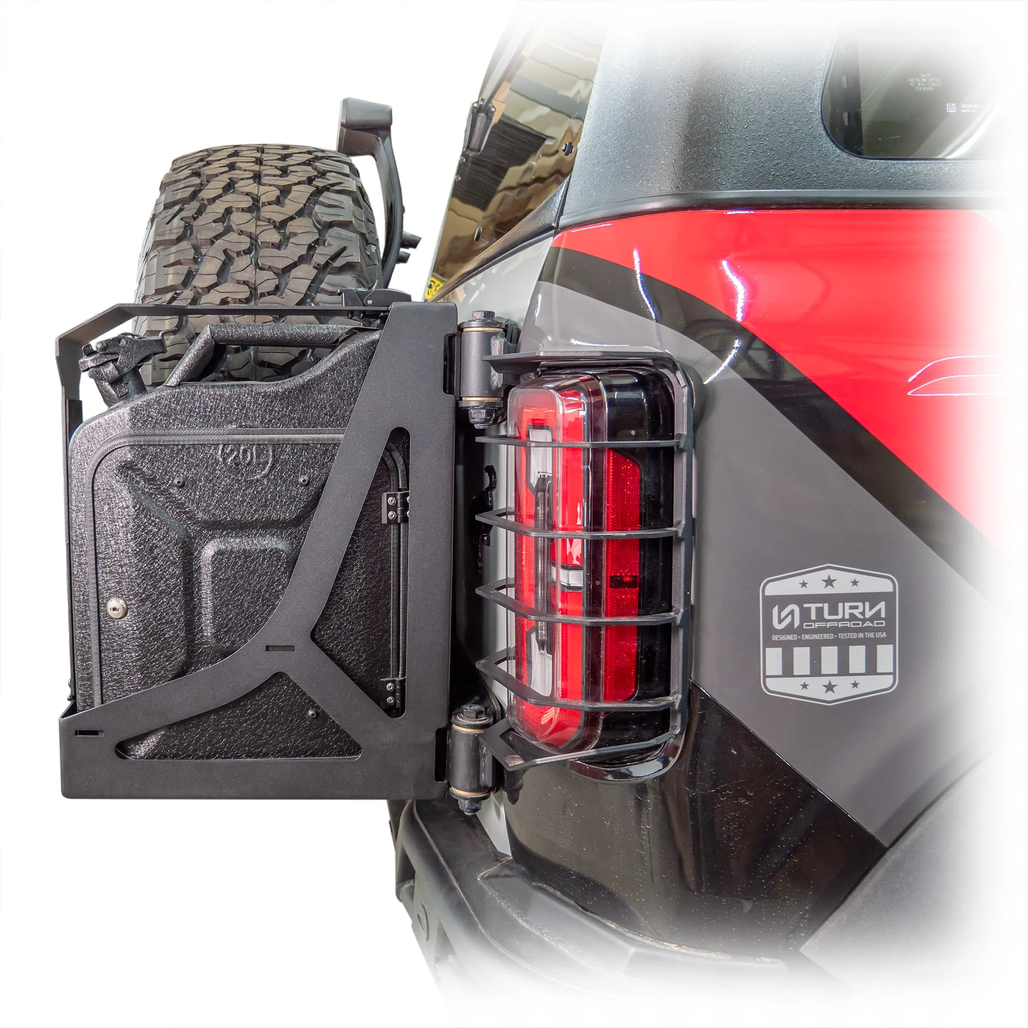 Turn Offroad - 2021+ Ford Bronco Tailgate Jerry Can Mount - Image 10