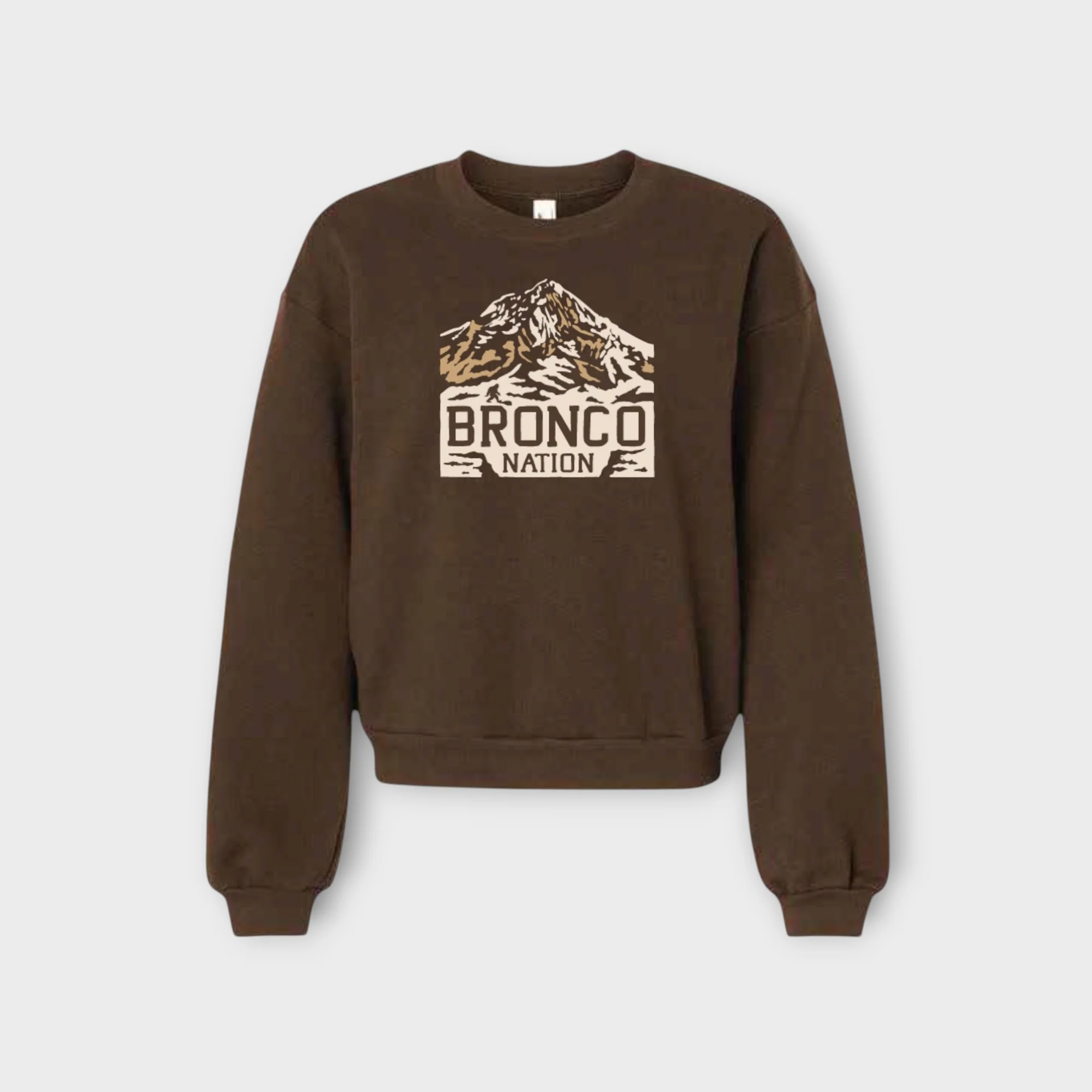 Bronco Nation - Women's Mountainside Crew Fleece