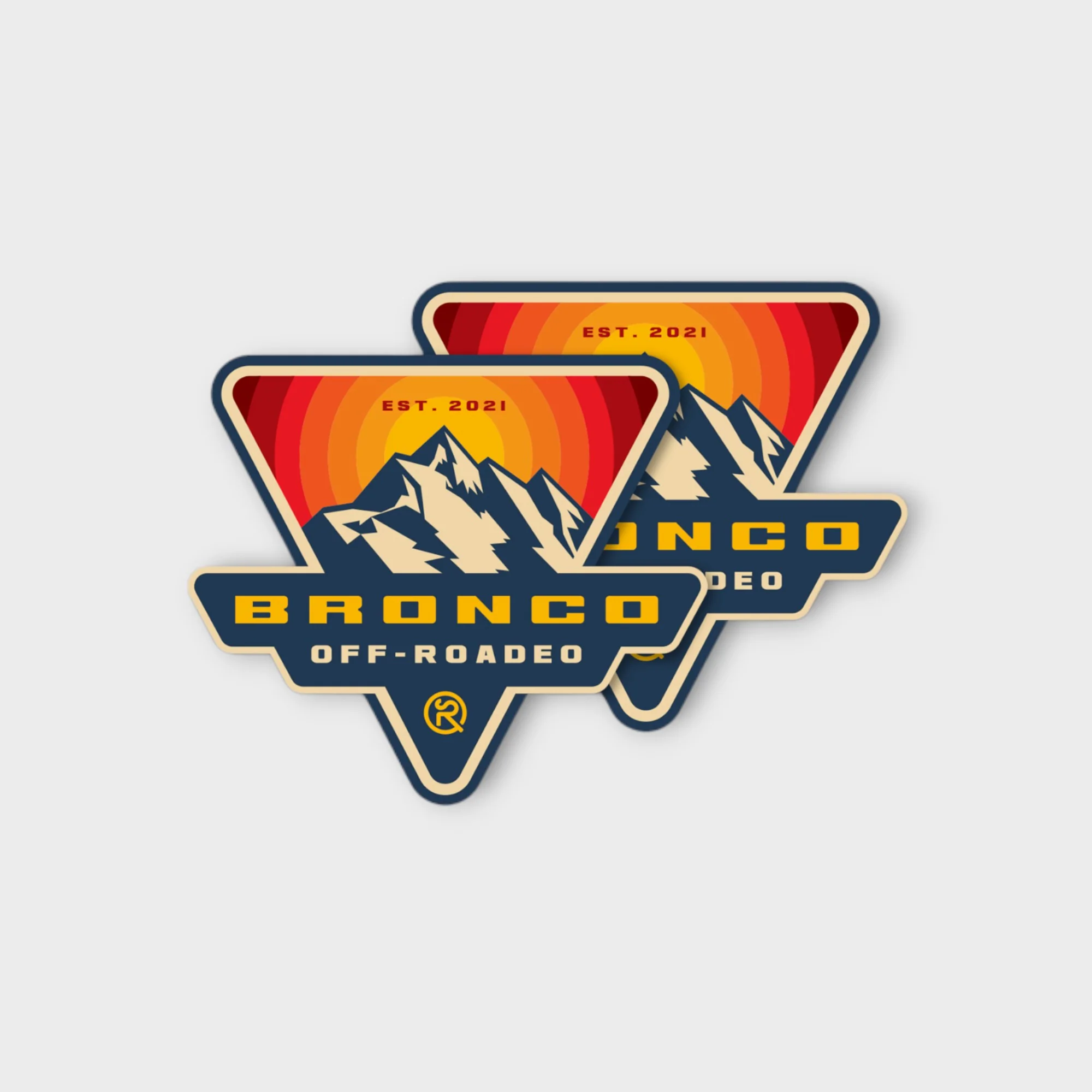 Bronco Off Roadeo - Sticker 2 Pack