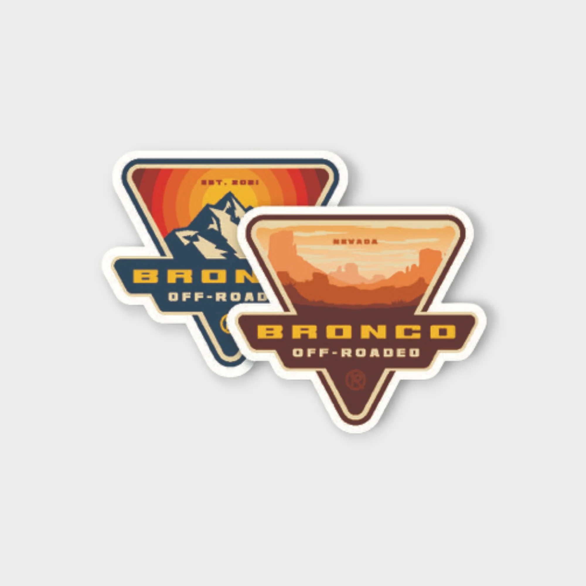 Bronco Off Roadeo - Sticker 2 Pack - Image 2