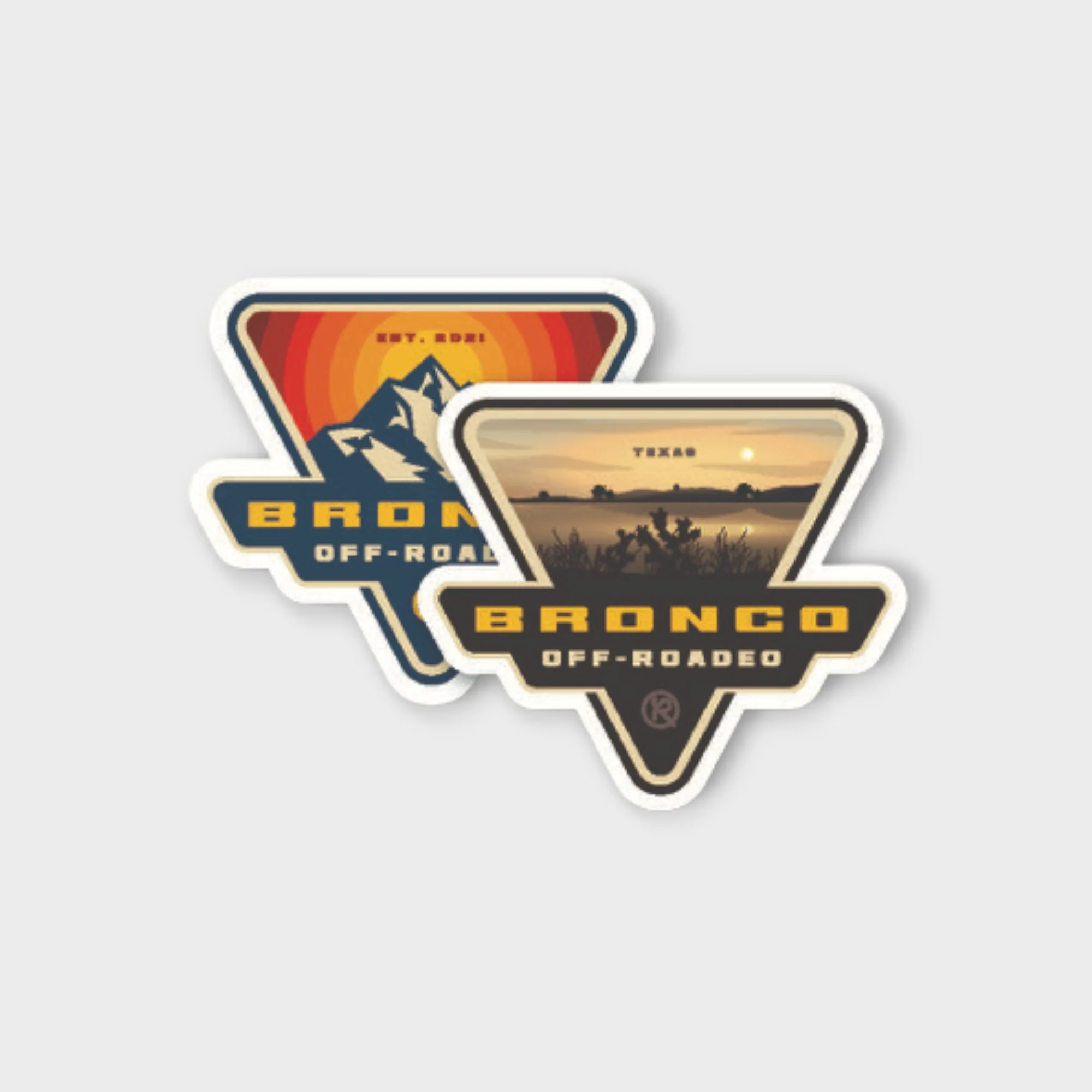 Bronco Off Roadeo - Sticker 2 Pack - Image 3