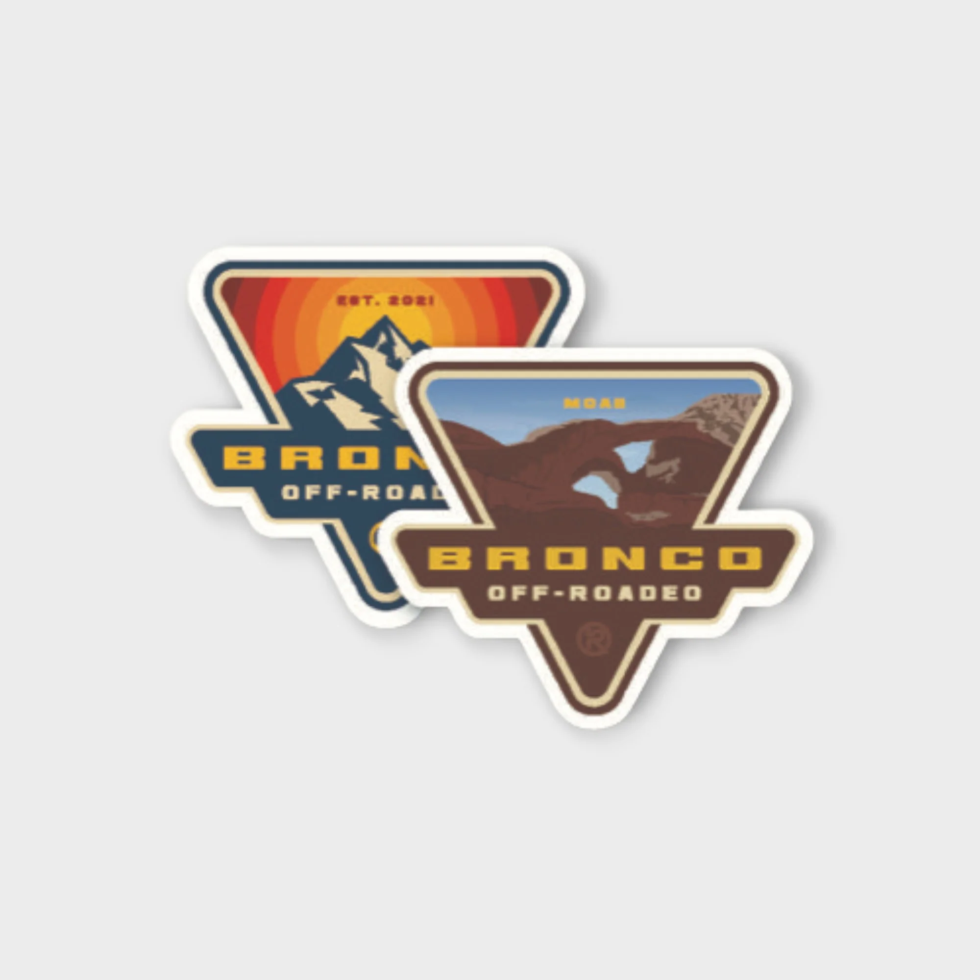Bronco Off Roadeo - Sticker 2 Pack - Image 4