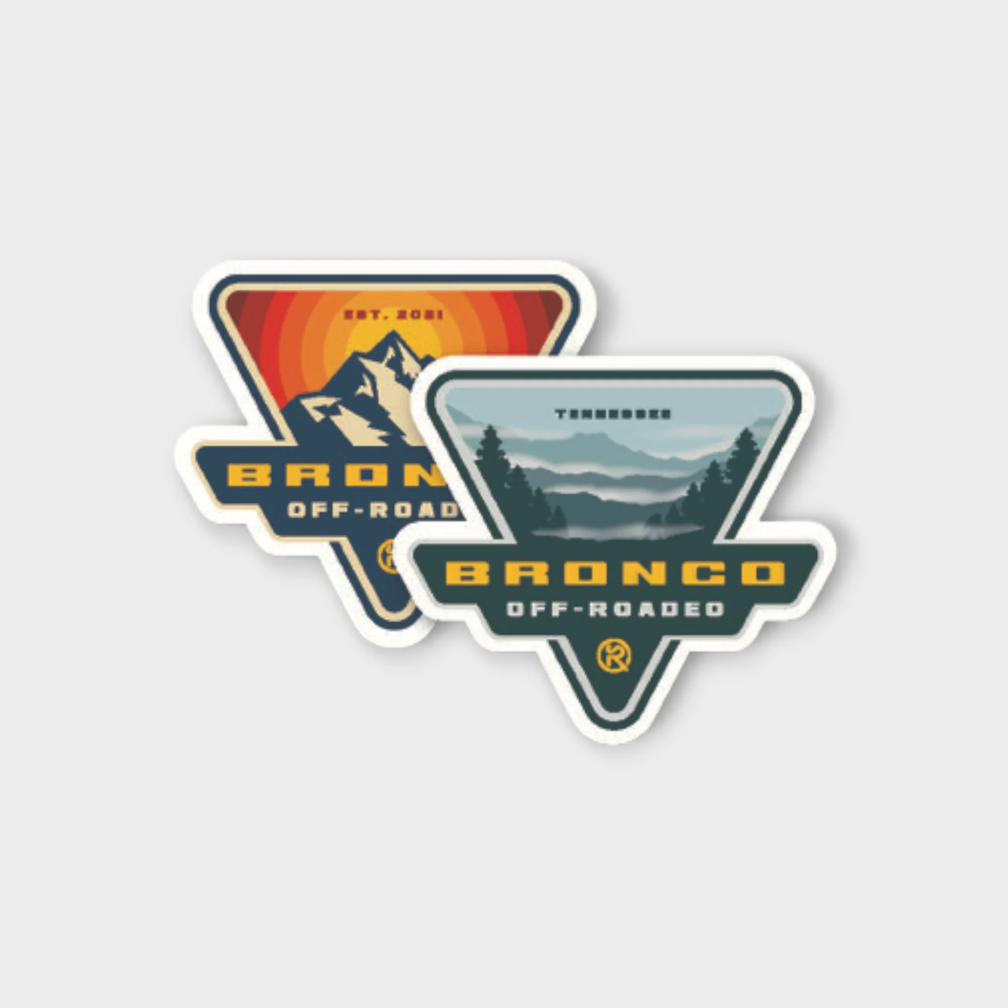 Bronco Off Roadeo - Sticker 2 Pack - Image 7
