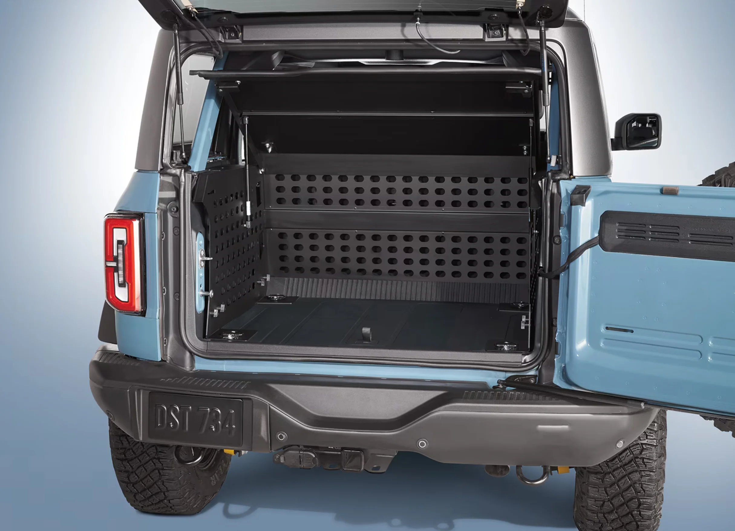 Ford - 4-Dr Deluxe Raised Lid Cargo Enclosure - Image 2
