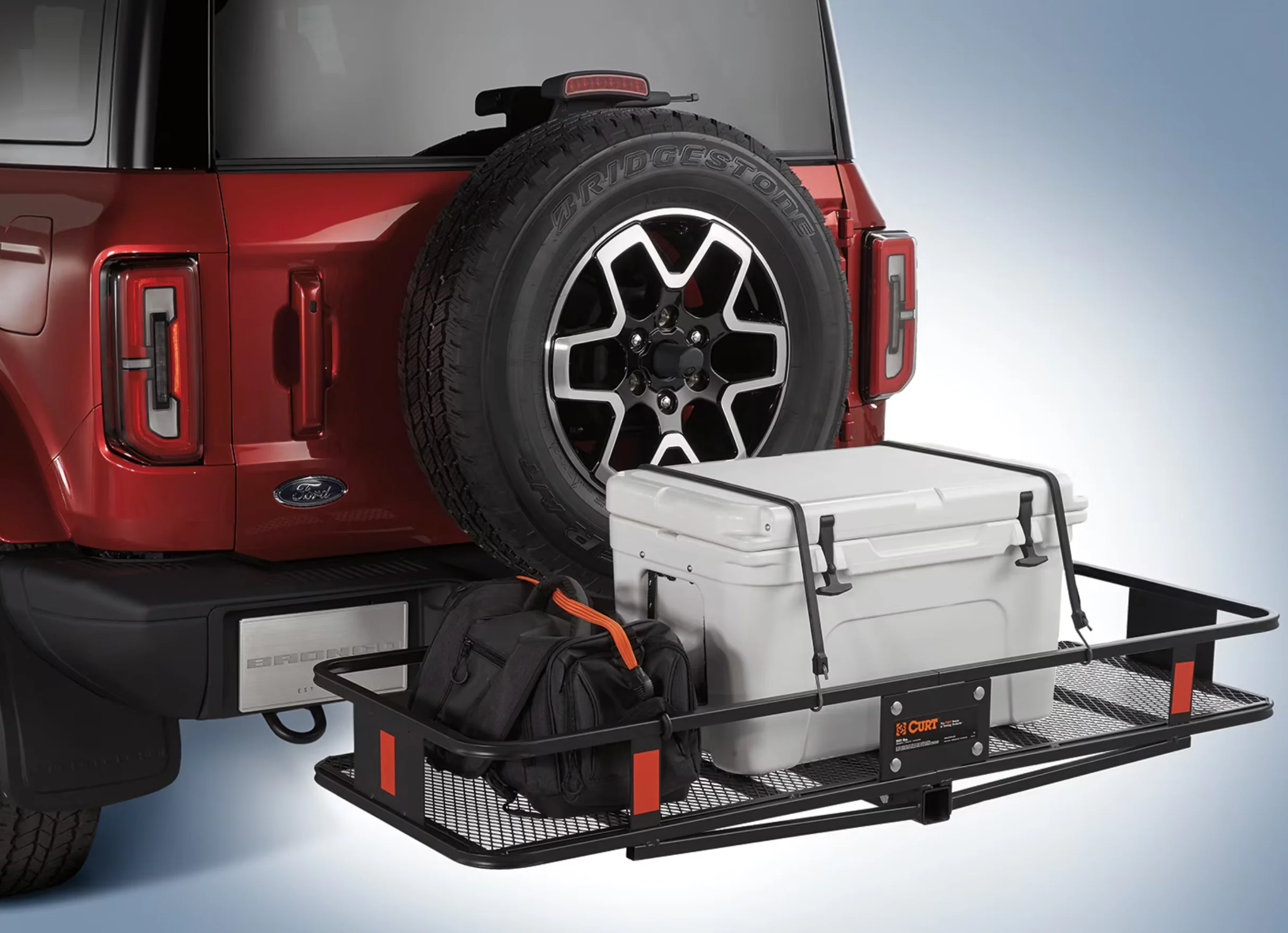 Ford - Bronco Folding Hitch Mounted Basket - Image 2