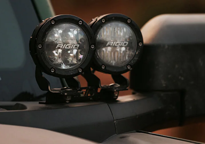 RIGID - Bronco Dual Mounted Mirror Light - Image 5
