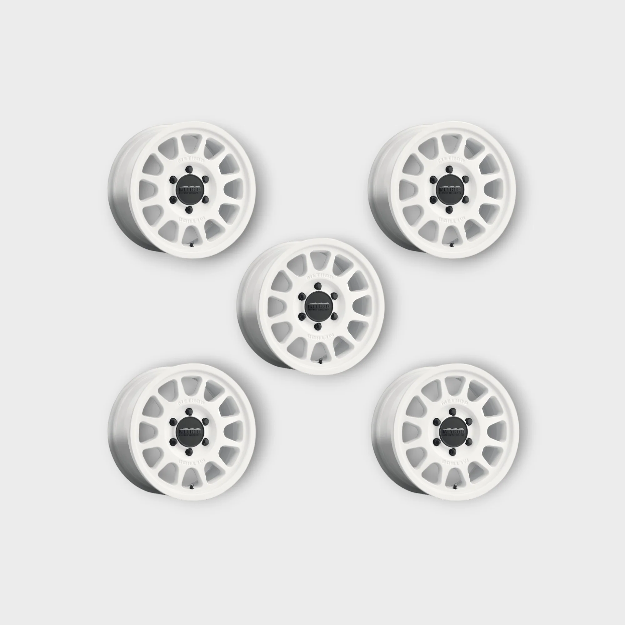 Method Race Wheels - Bronco 703 Wheel Kit - Oxford White - Image 2