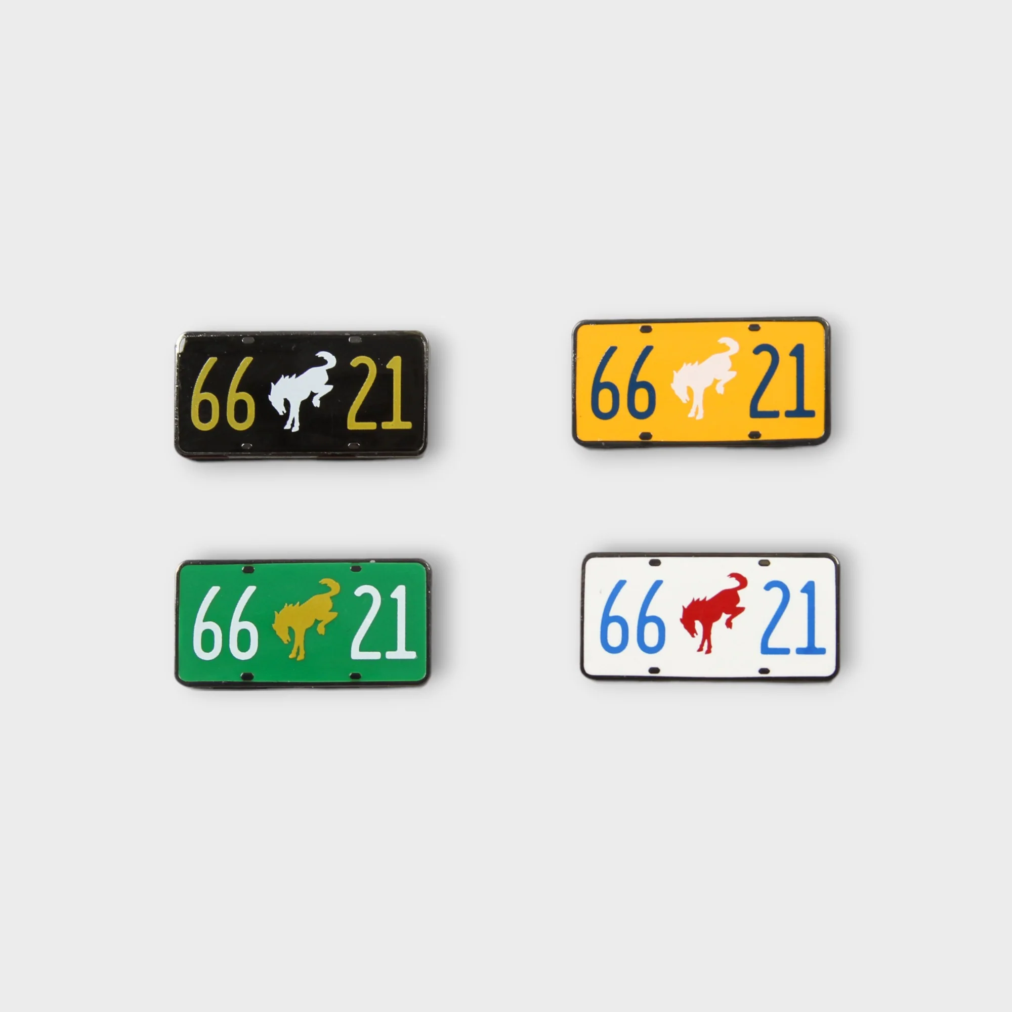 Bronco - Lapel Pin - License Plate
