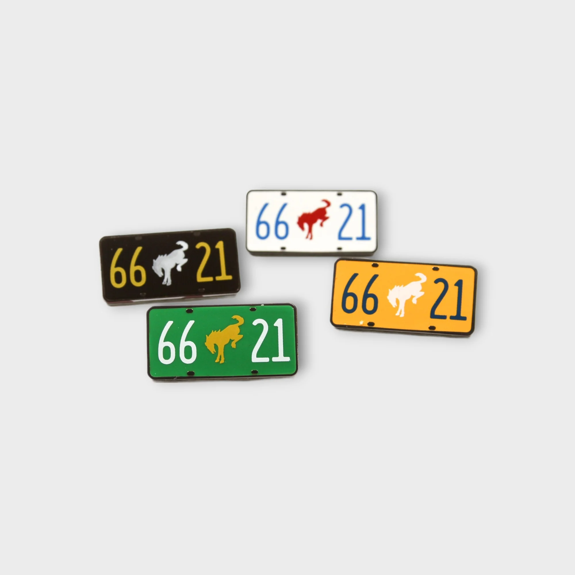 Bronco - Lapel Pin - License Plate - Image 2