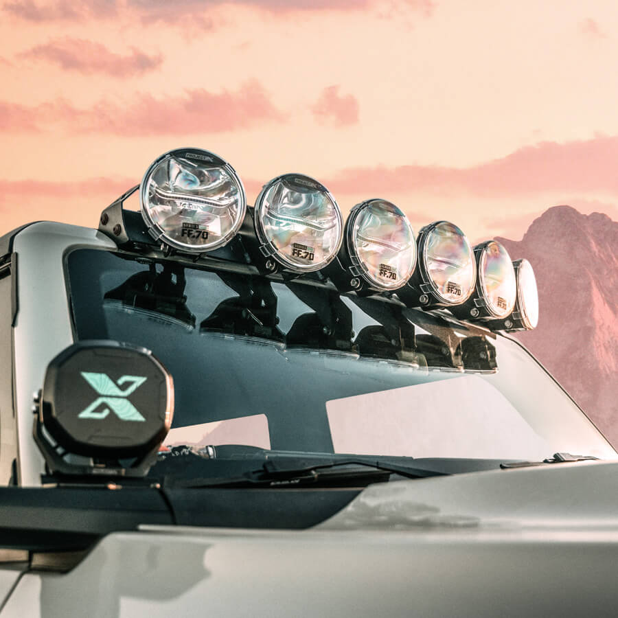 Project X - Series One Ff.70 Bronco Roof Lightbar Mount - 6 Lights - Image 5