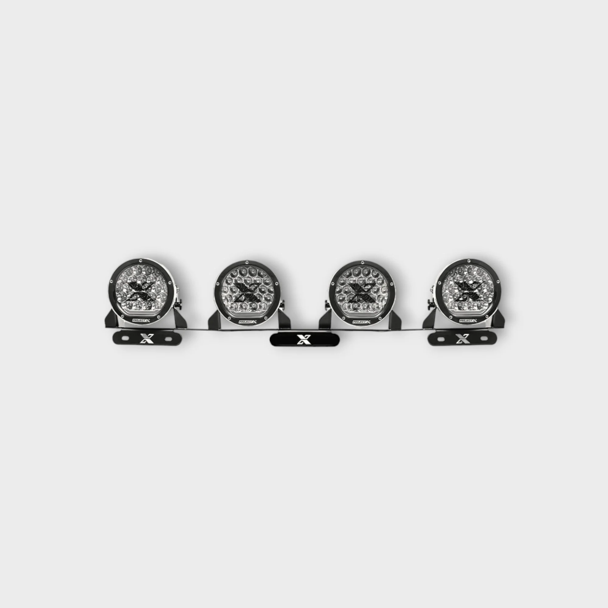 Project X - Series X Hp.70 2021+ Bronco Bumper Kit - 4 Light - Image 2