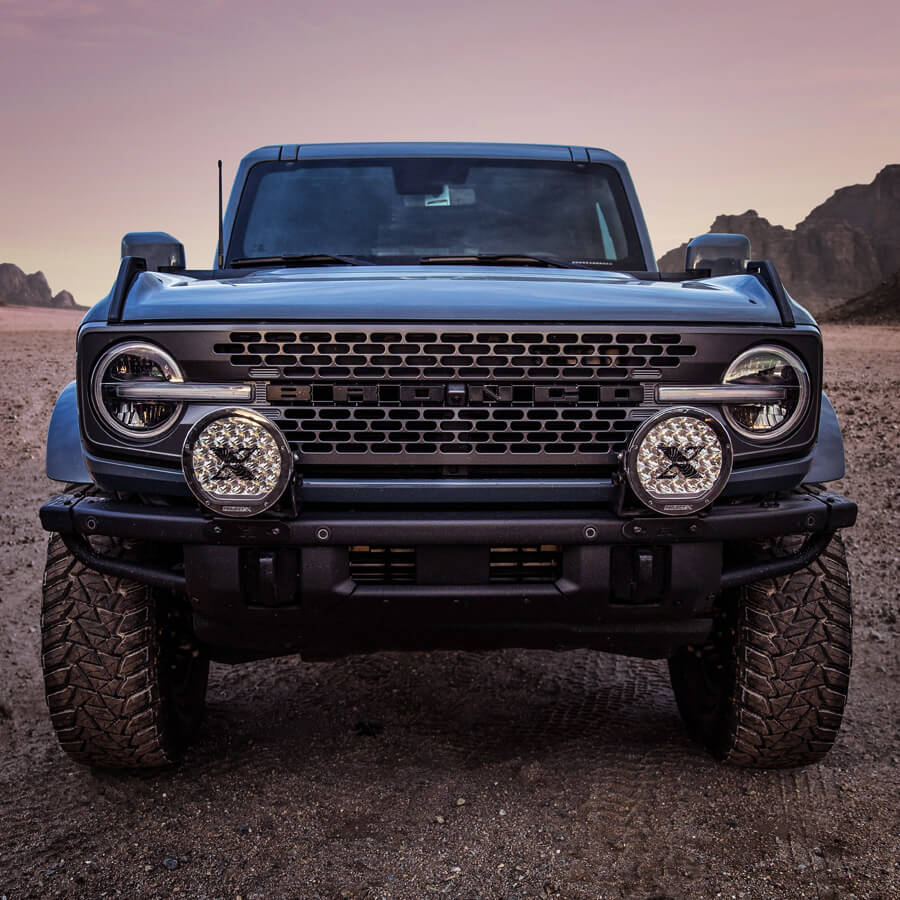 Project X - Series X Hp.85 2021+ Bronco Bumper Kit - 2 Light - Image 5