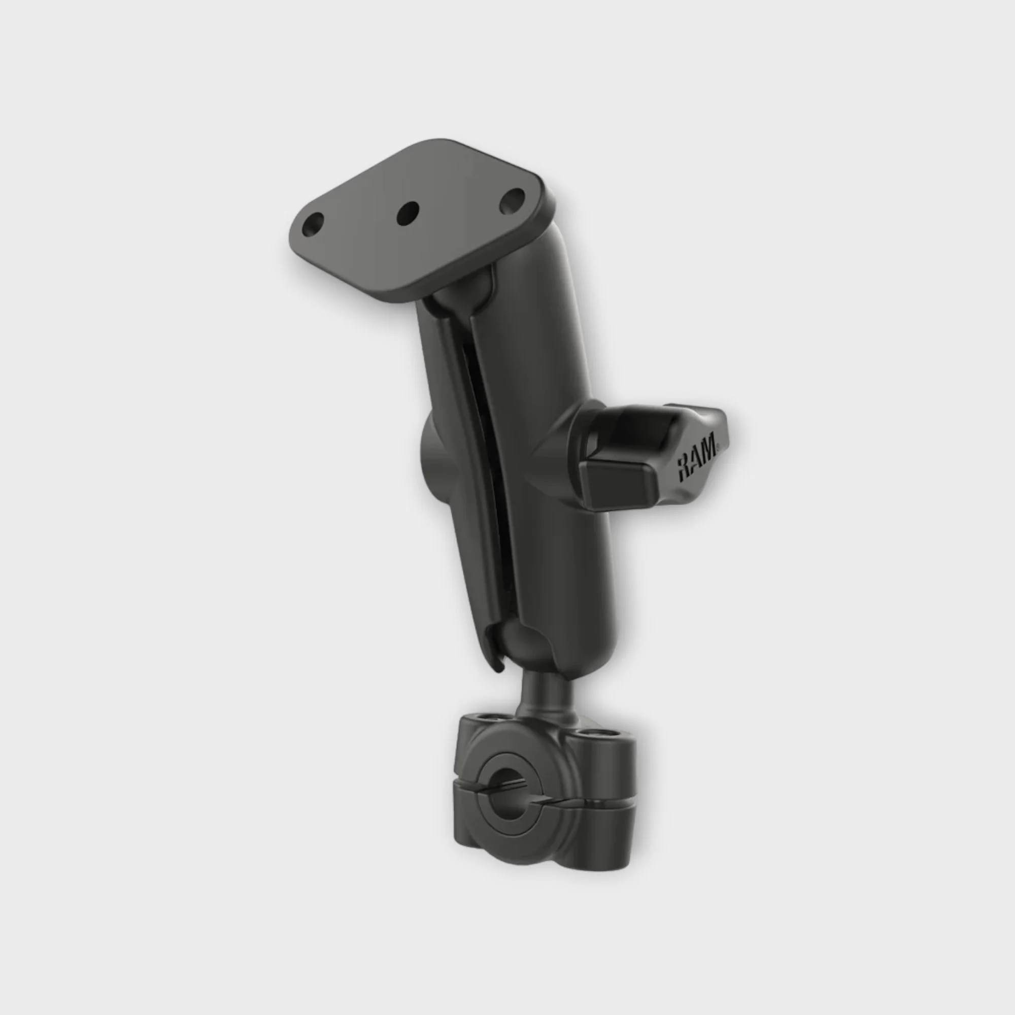 RAM® Torque™ Small Rail Base with Diamond Plate