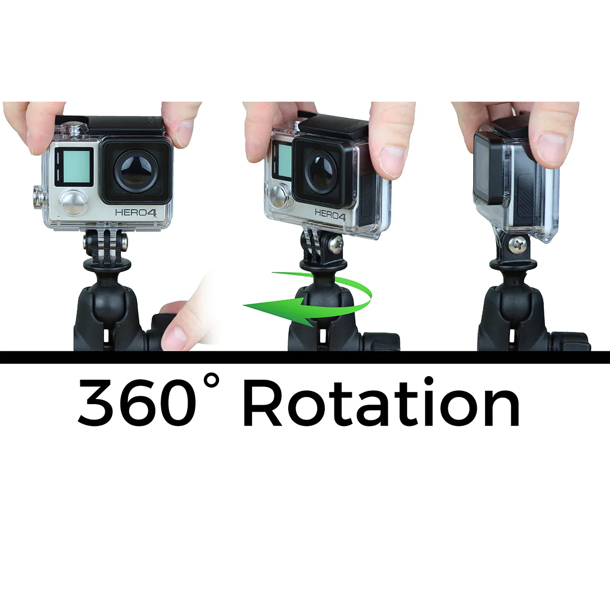RAM® Ball Adapter for GoPro® Bases with Universal Action Camera Adapter - Image 3