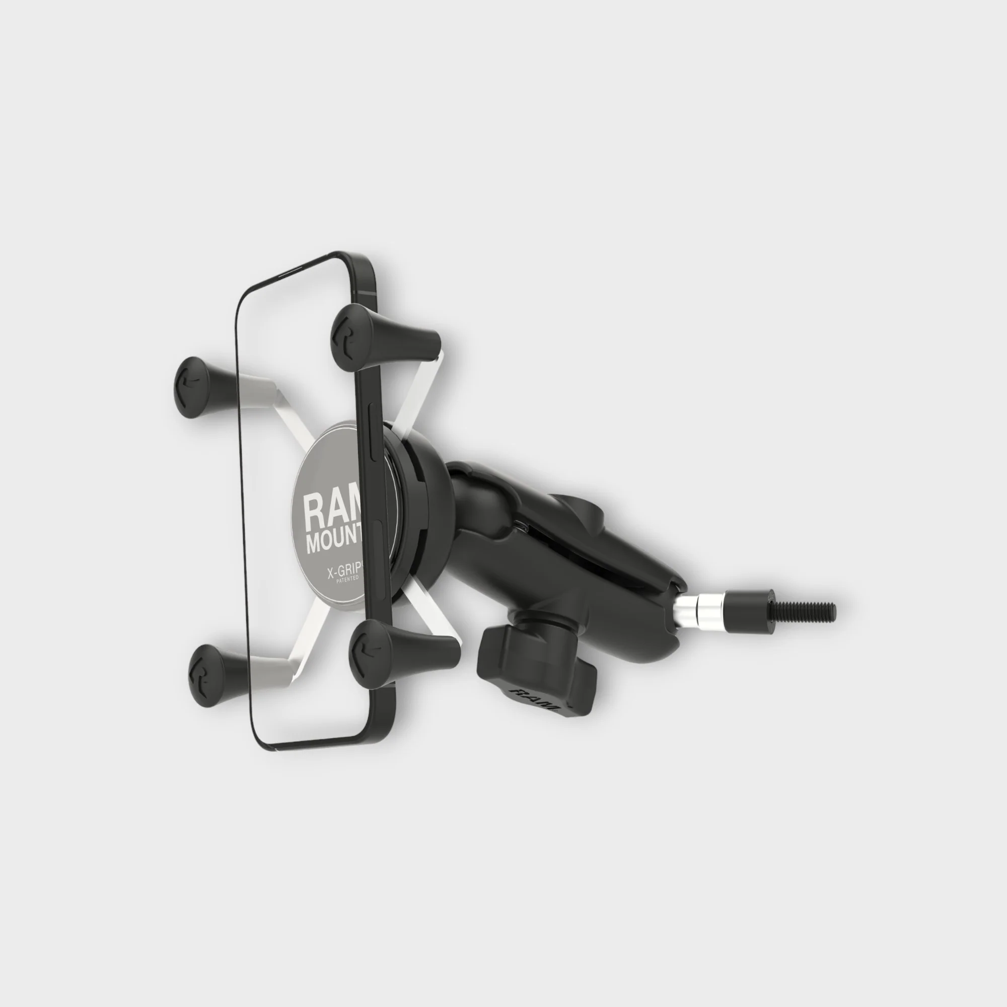 RAM® X-Grip® Phone Mount with Grab Handle M6 Bolt Base