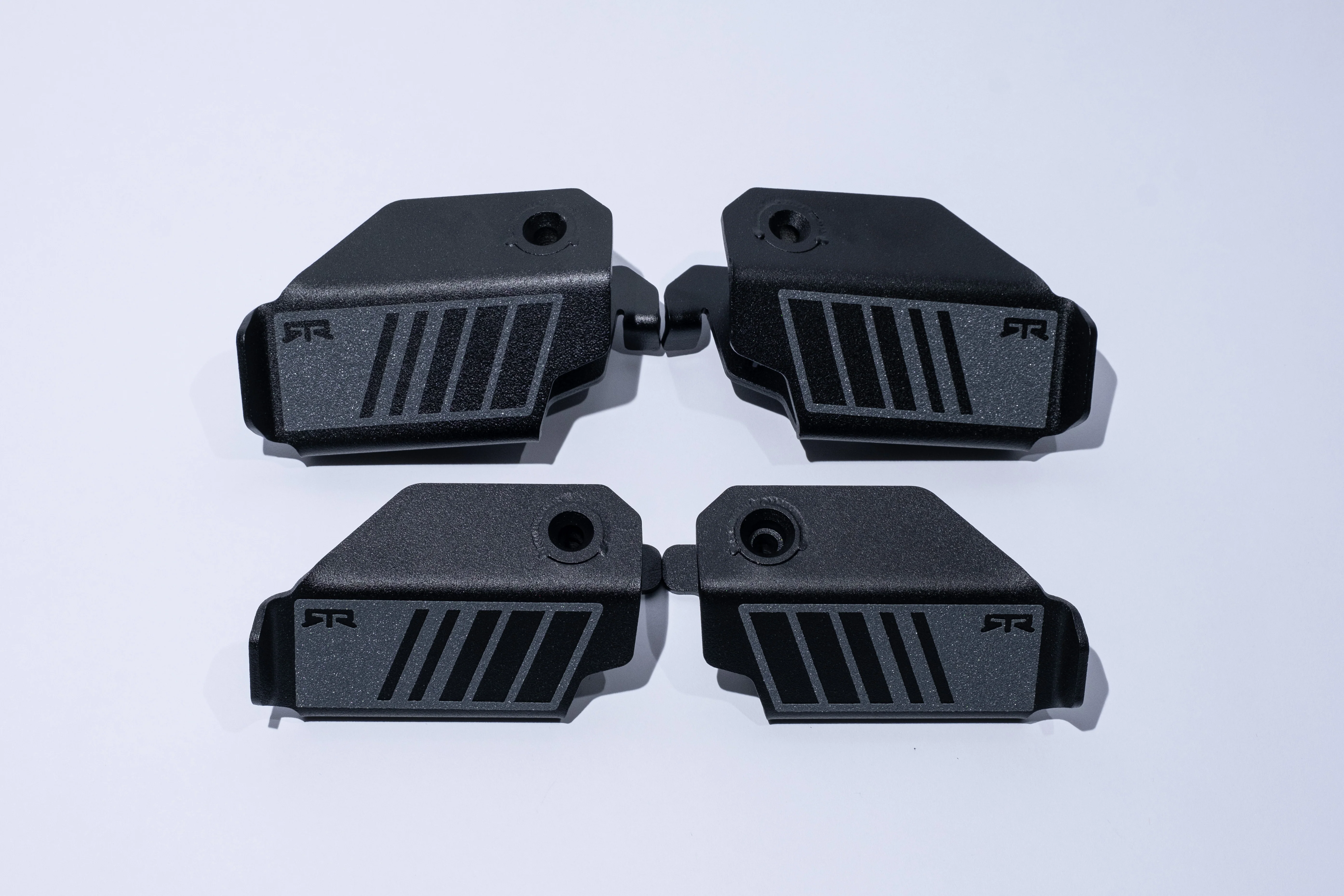 RTR - RTR Foot Rests Front & Rear Set (21+ Bronco - 4 Door)