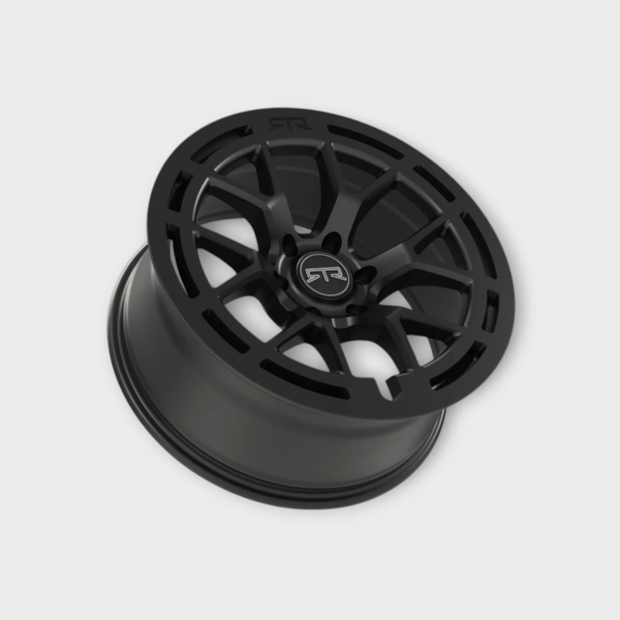 RTR - Tech 6 Satin Black Wheel - Image 3