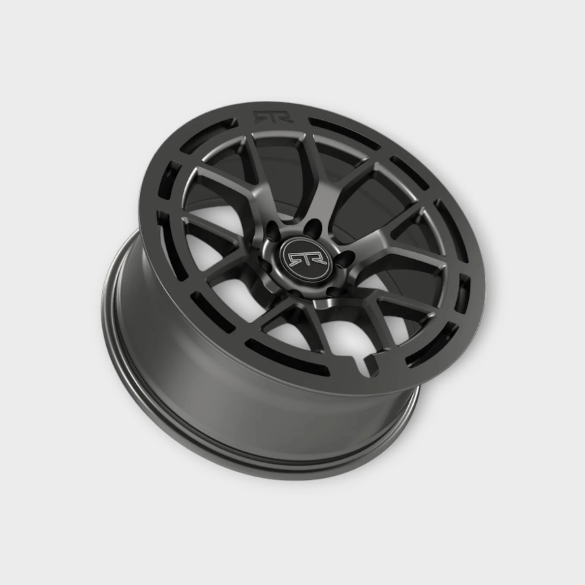 RTR - Tech 6 Satin Black Wheel - Image 5